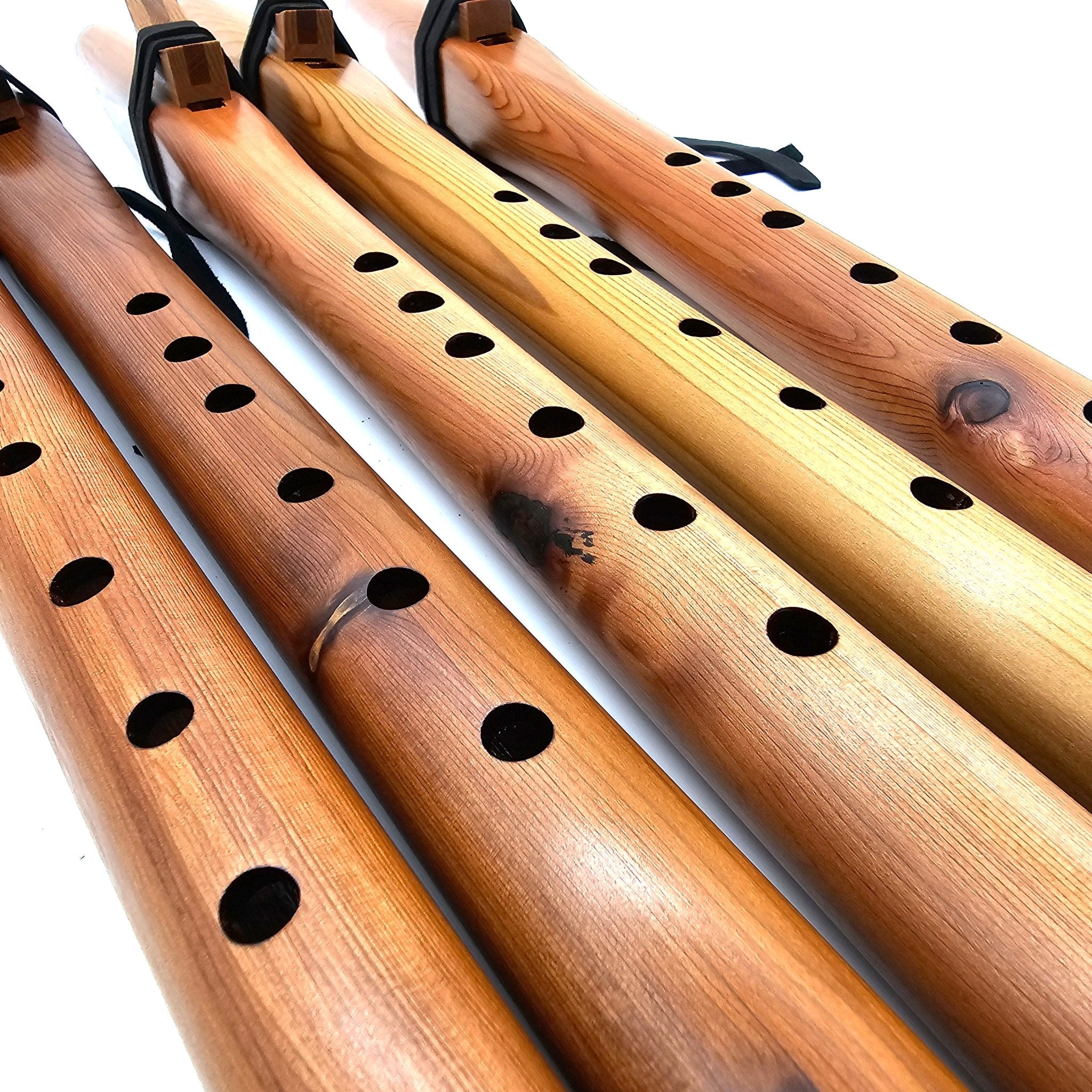 Knotty Basic Flute key of G - Natural Heartwood Cedar