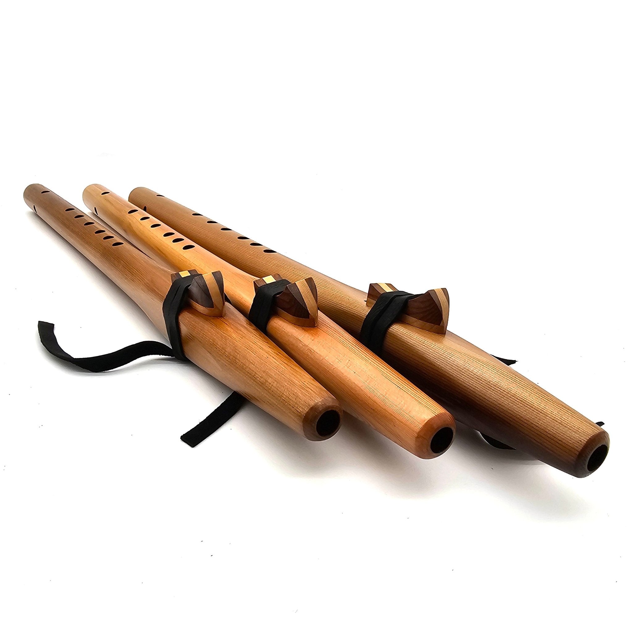 Beginner Native American Style G Flute  | Medium Sized | Natural Heartwood Cedar