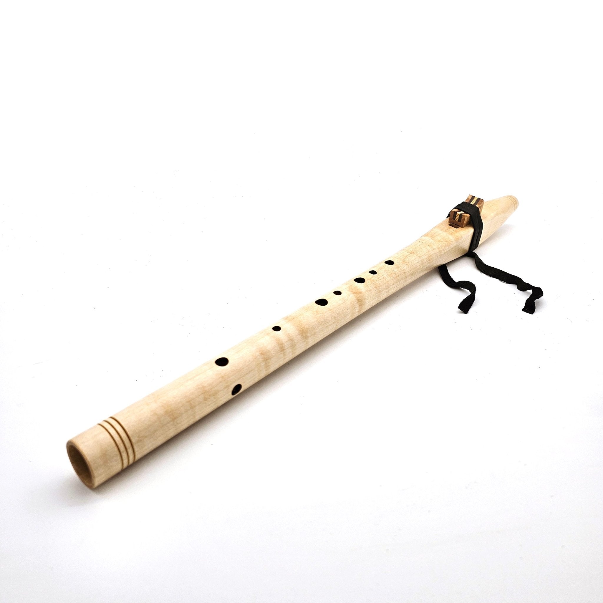 Hijaz Curly Maple flute key of A - 4442