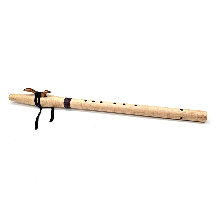 Tiger Maple Native American Style D Flute