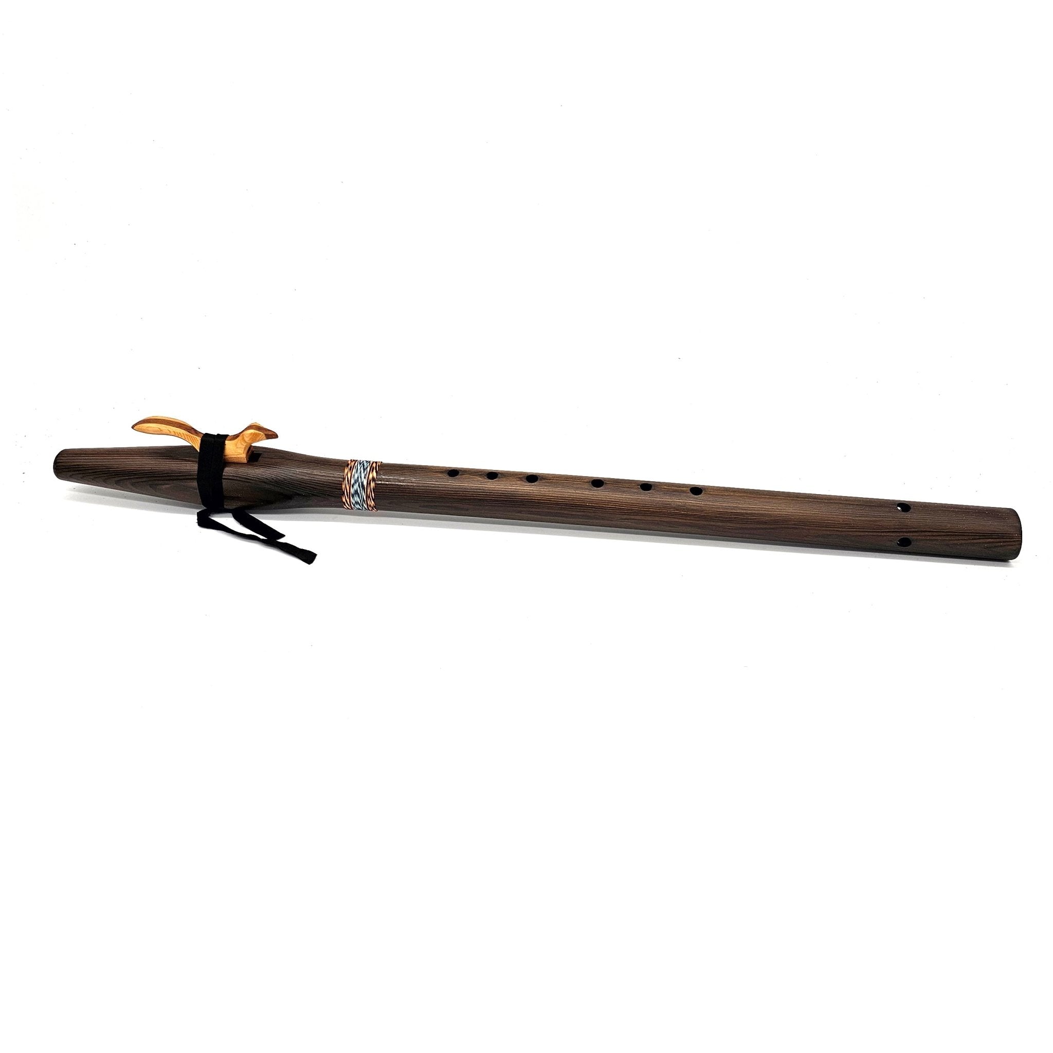 Iron Stained Cedar Native American style D flute