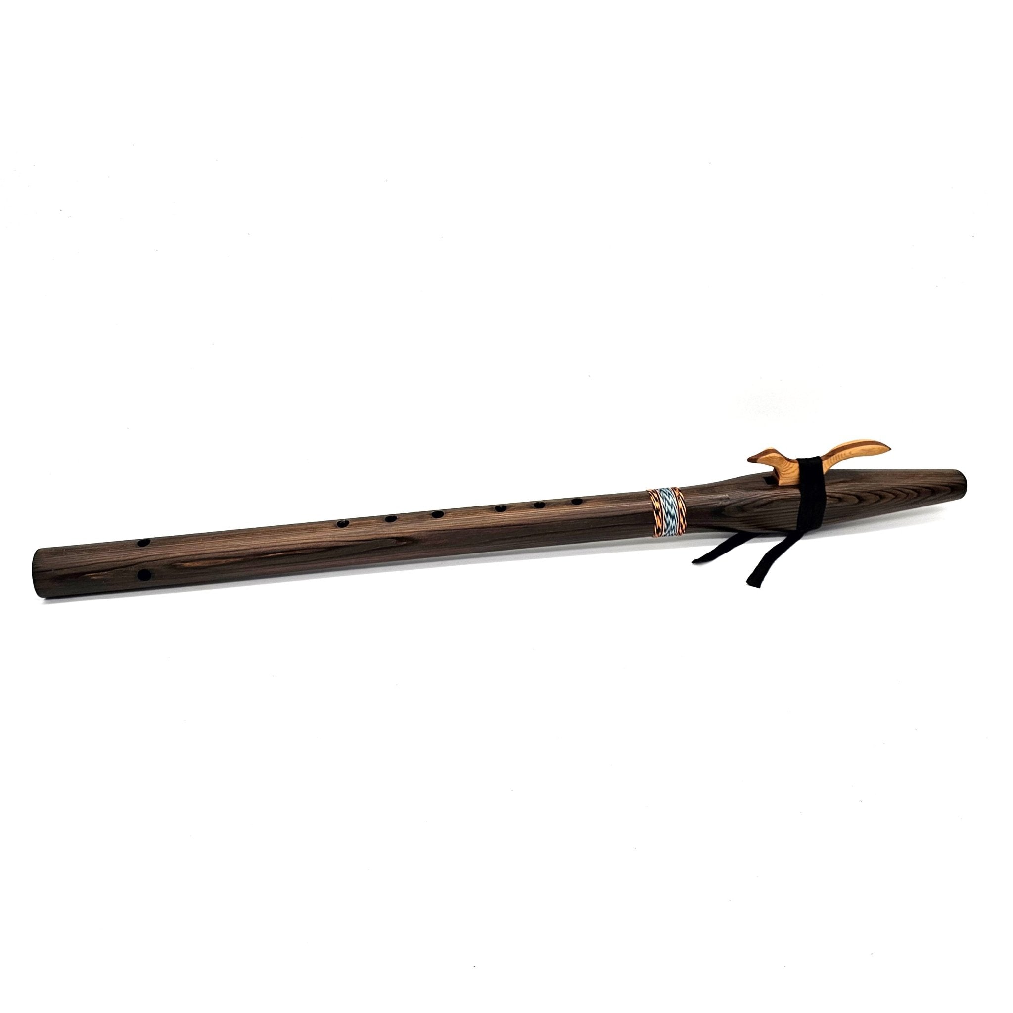 Iron Stained Cedar Native American style D flute