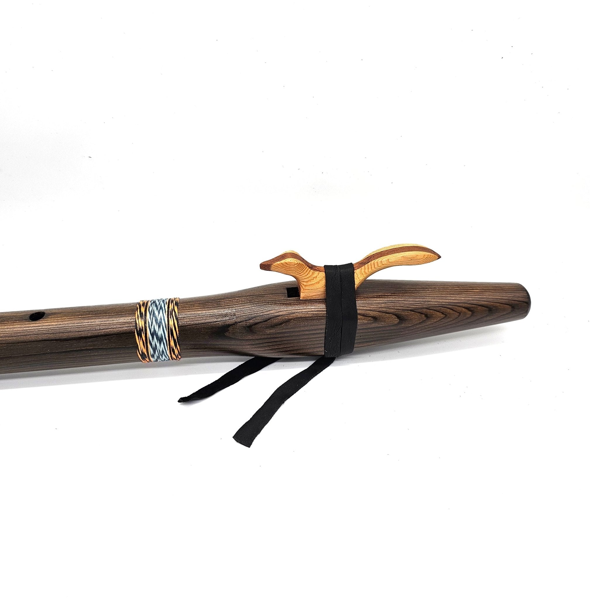 Iron Stained Cedar Native American style D flute