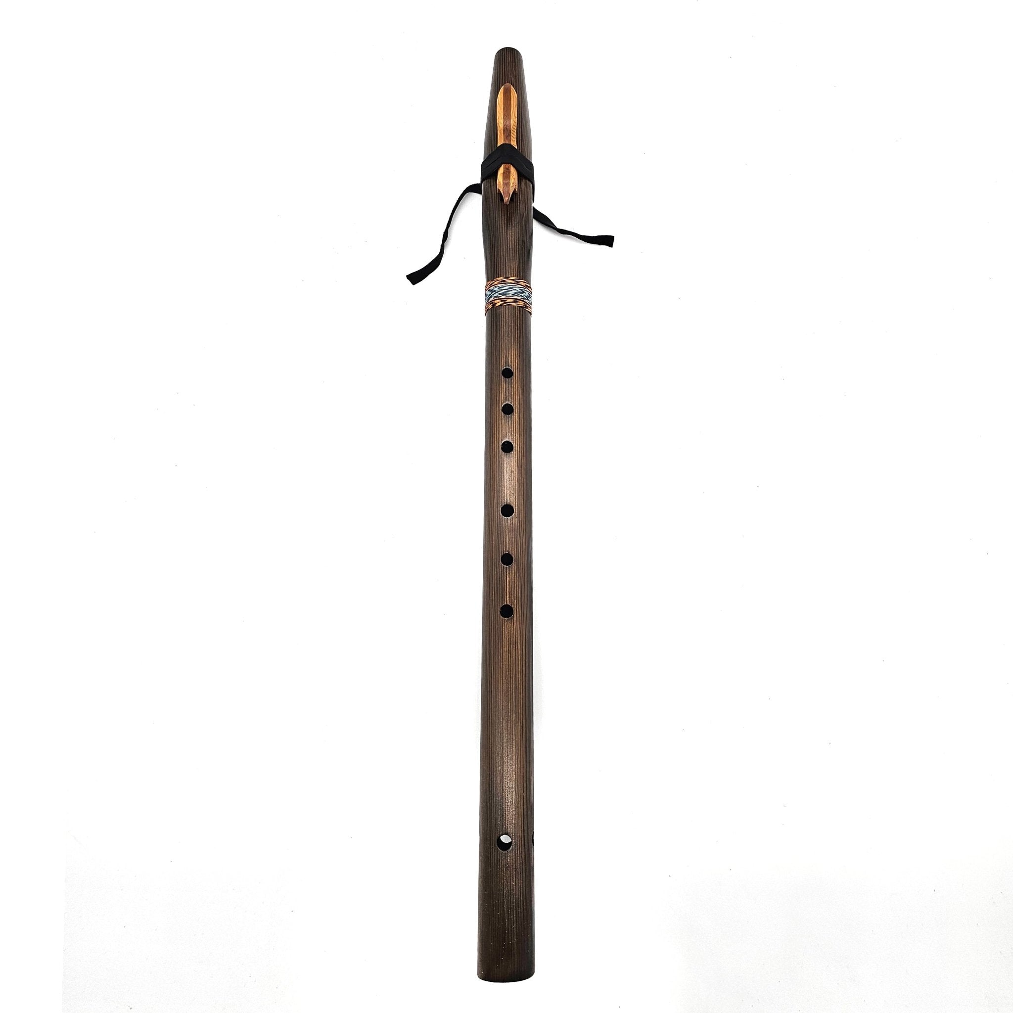 Iron Stained Cedar Native American style D flute