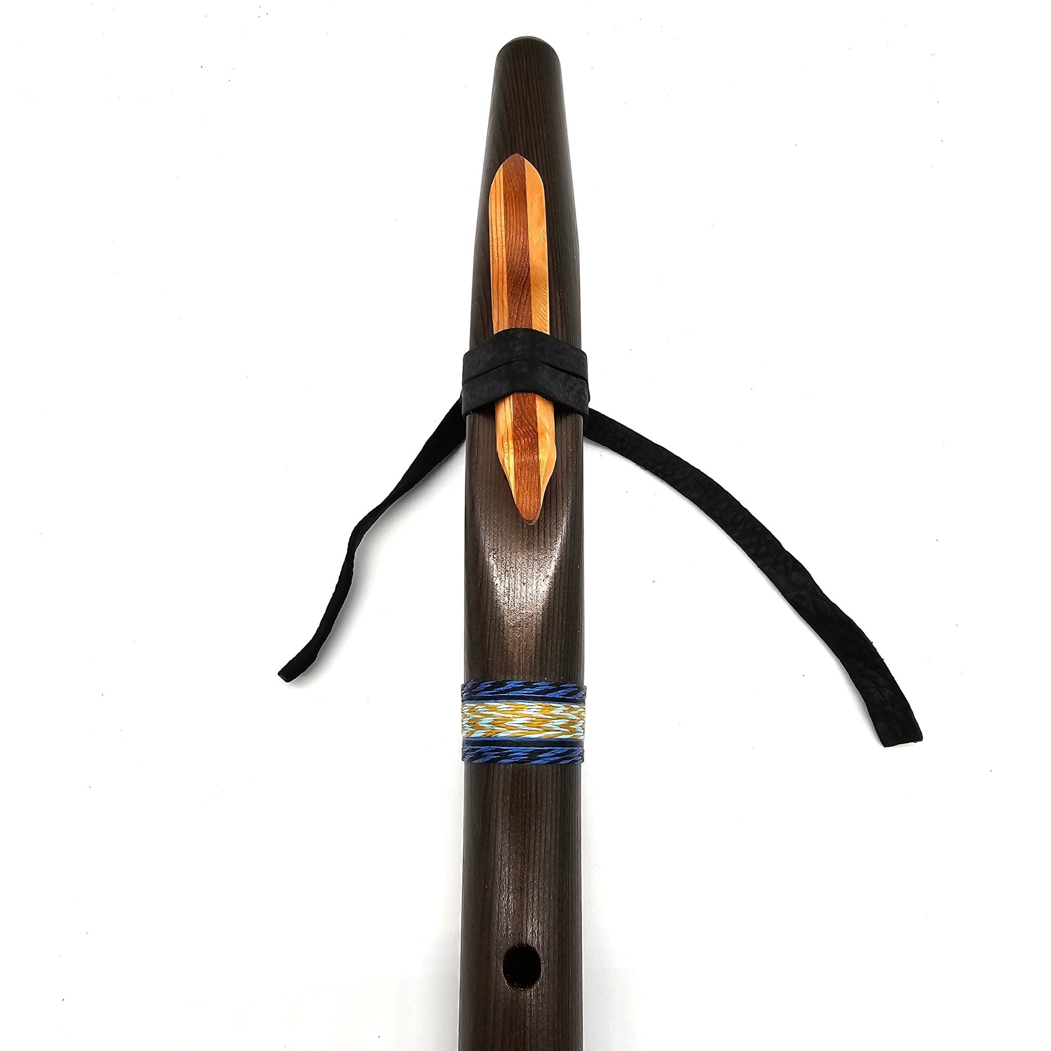 Iron Stained Cedar G flute - #5014