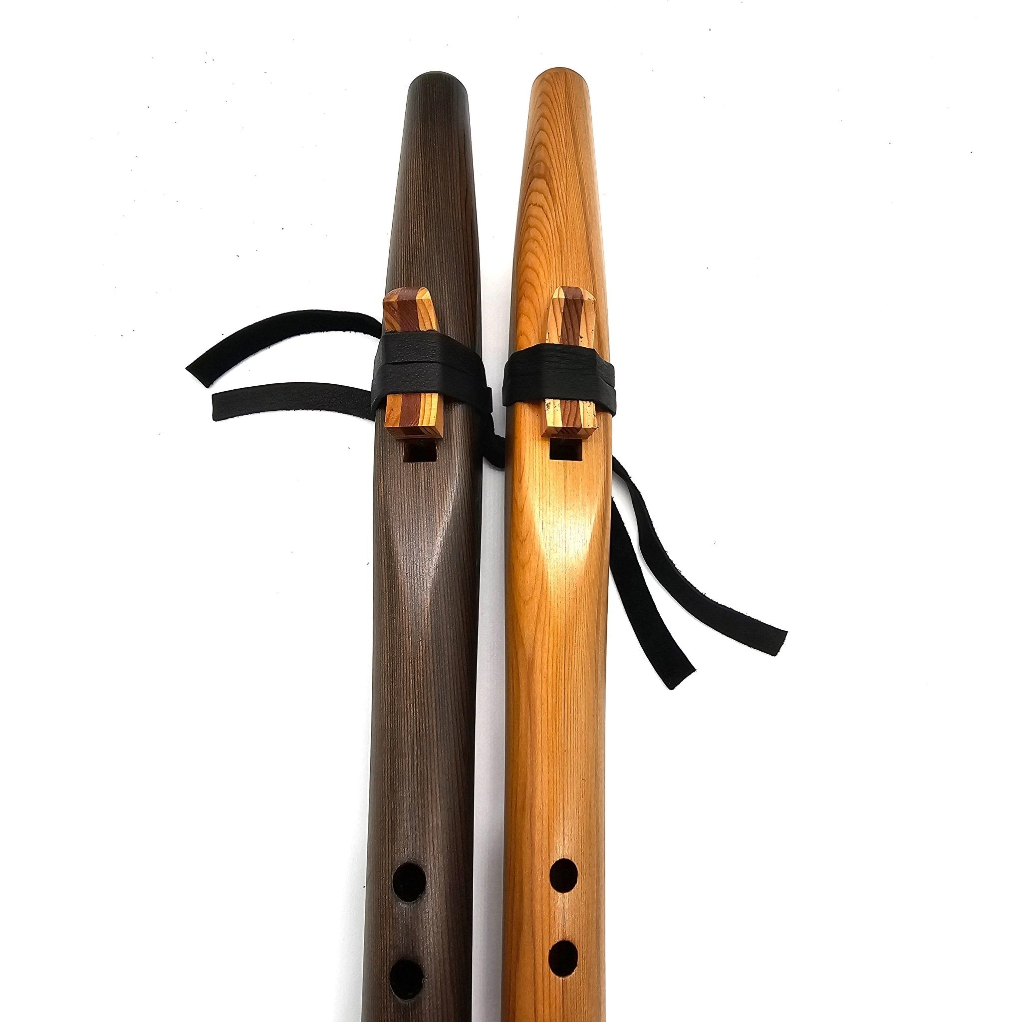 Beginner Native American Style G Flute  | Medium Sized | Natural Heartwood Cedar