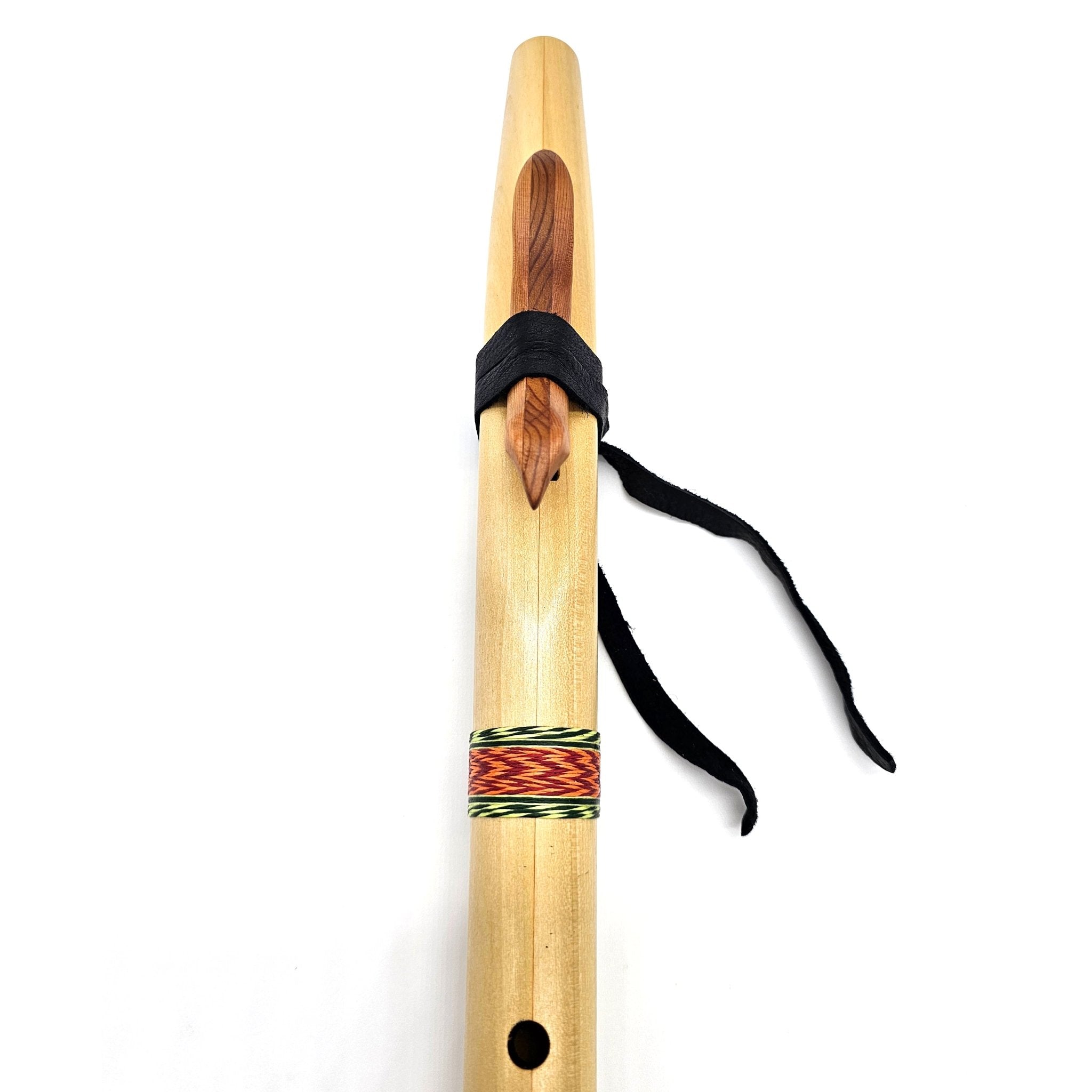 Poplar Native American style F# flute - #4641
