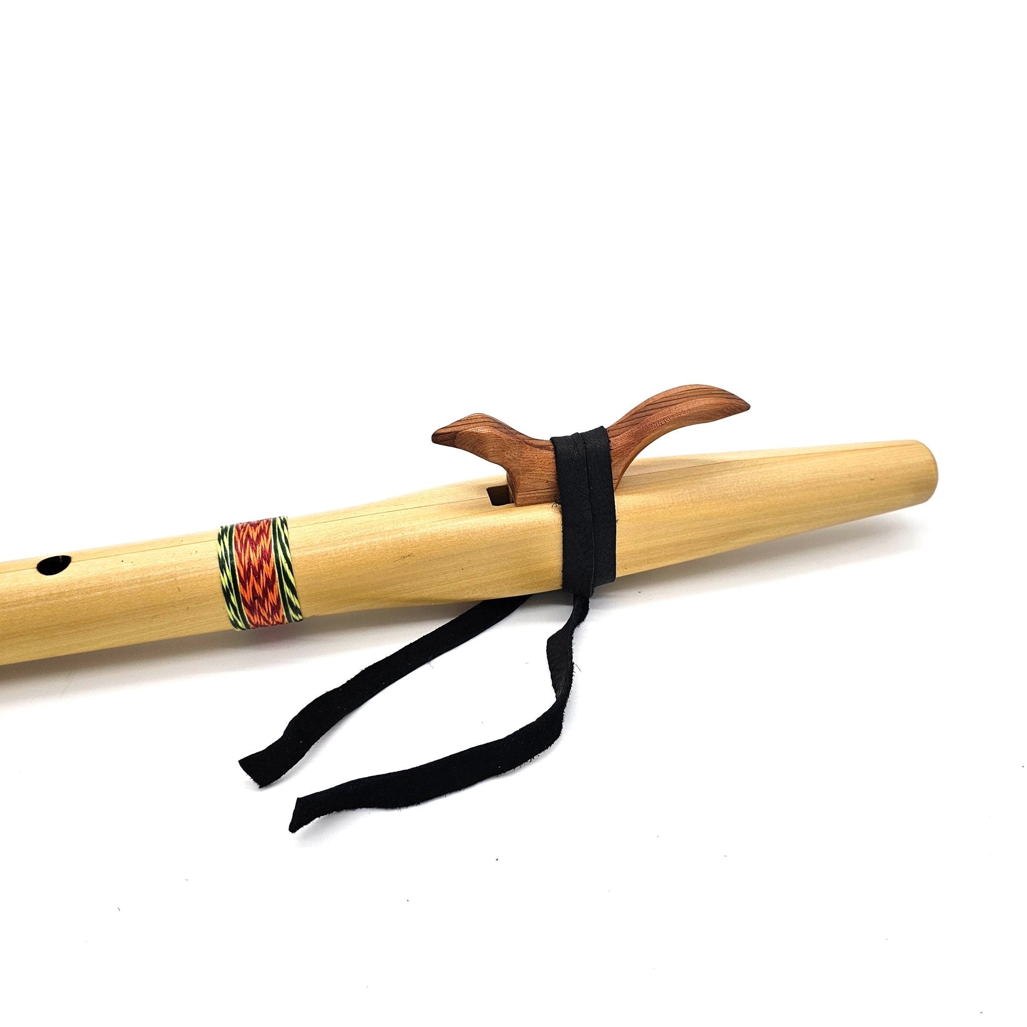 Poplar Native American style F# flute - #4641