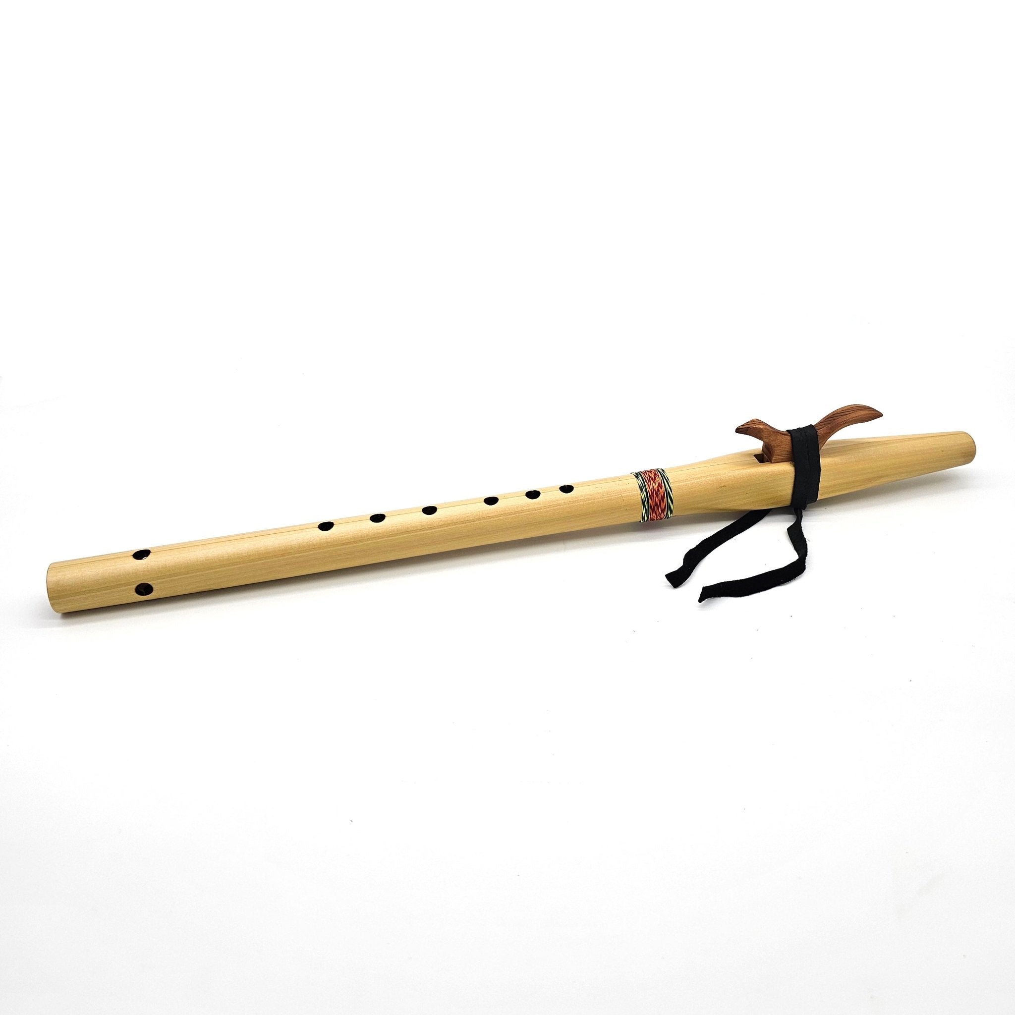 Poplar Native American style F# flute - #4641