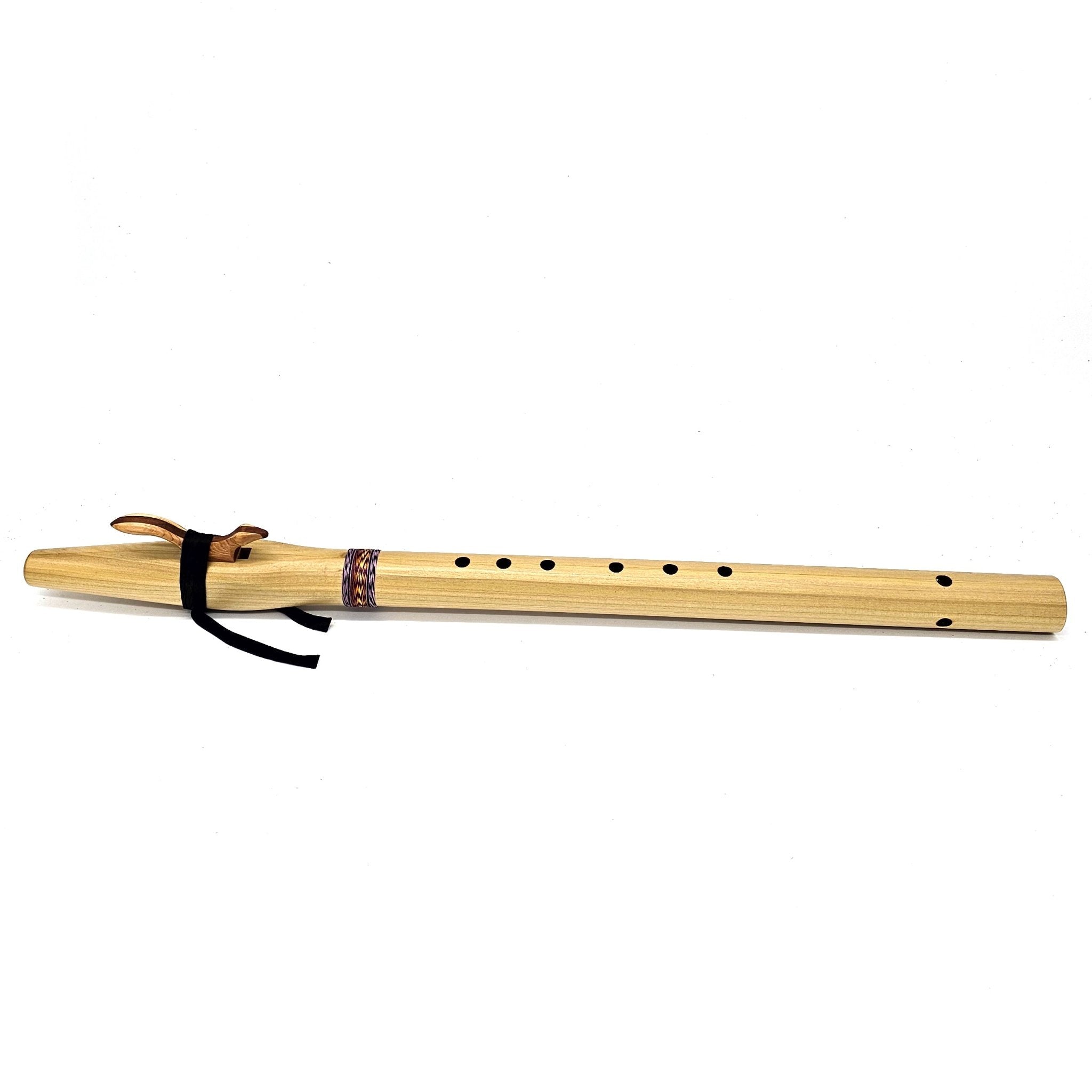 Poplar Native American style D flute