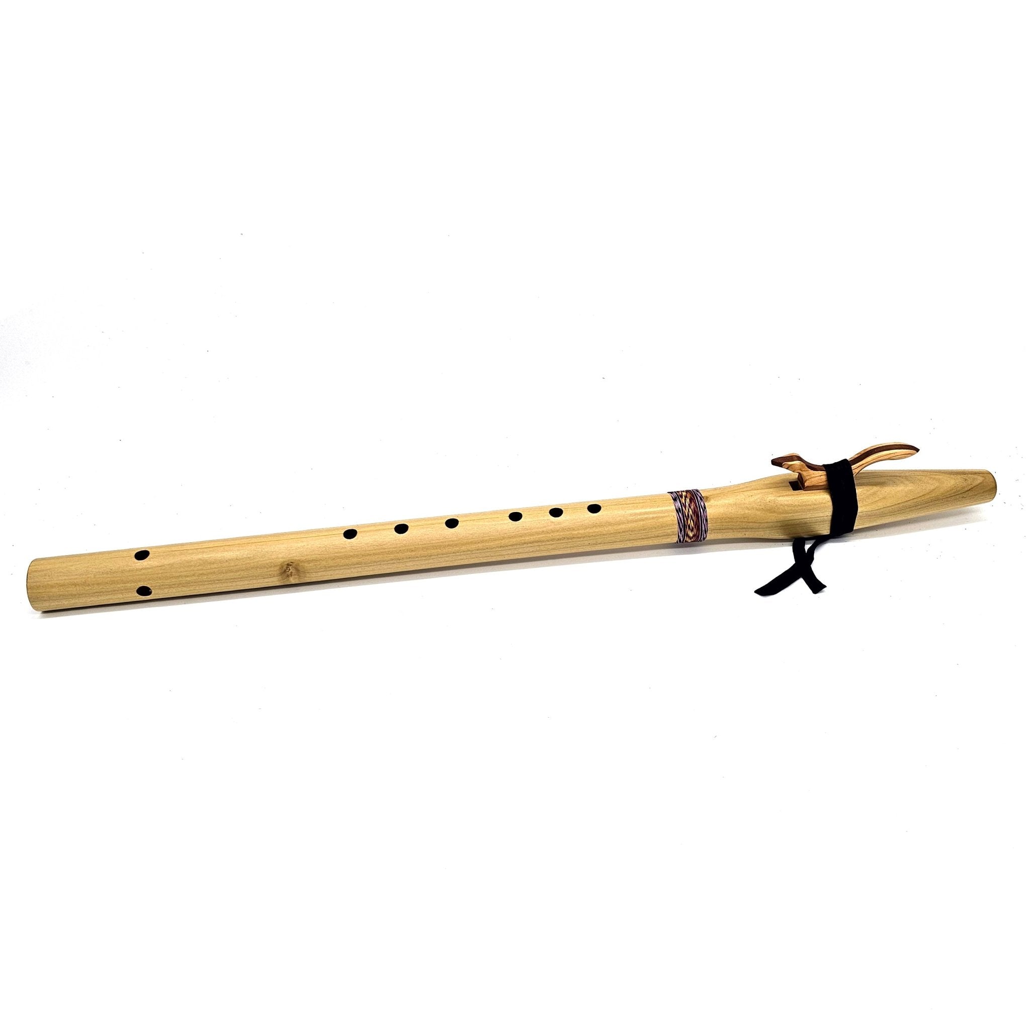 Poplar Native American style D flute