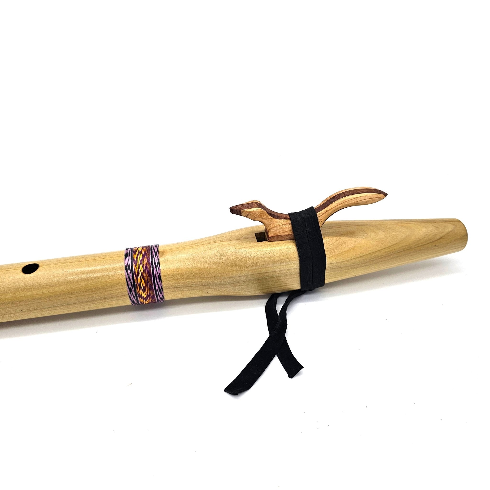 Poplar Native American style D flute