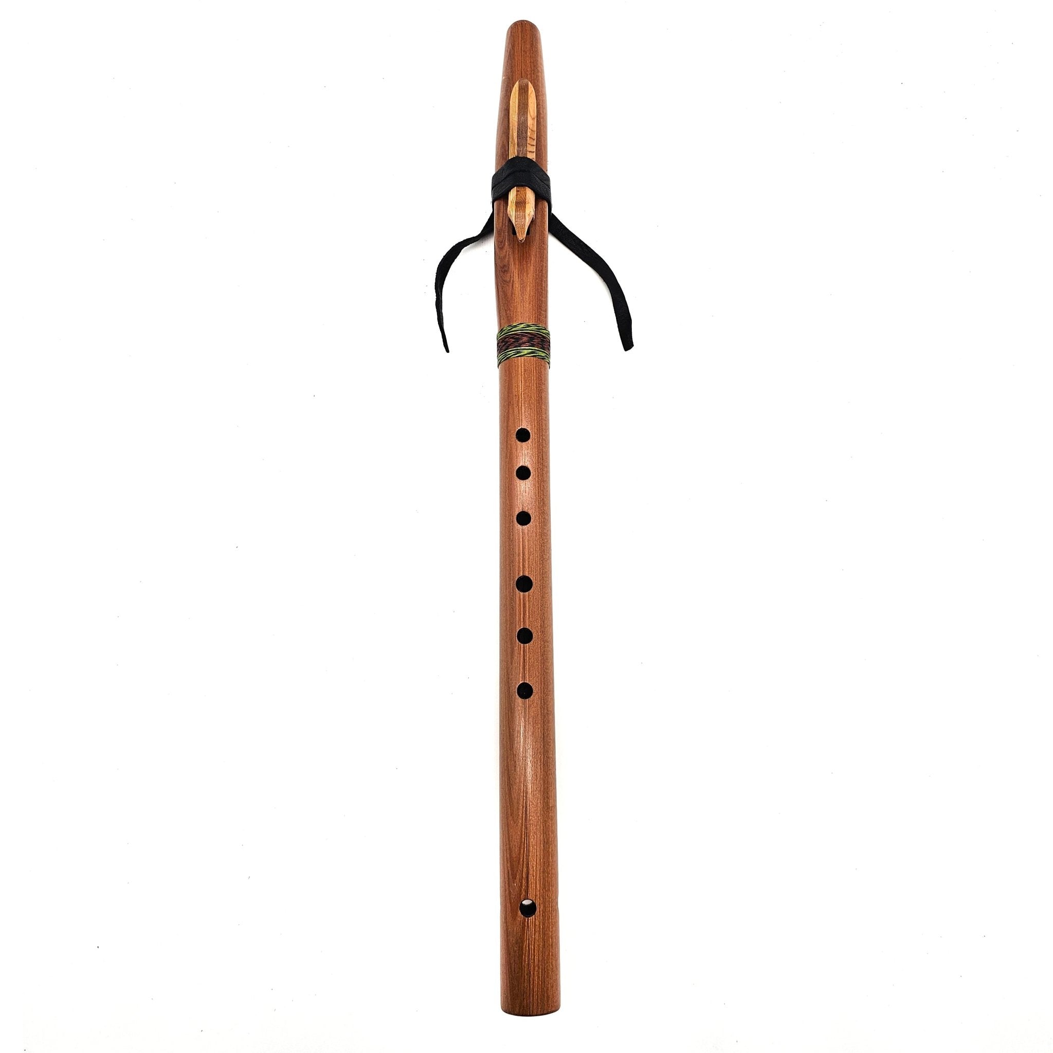 Redwood Native American style F sharp flute