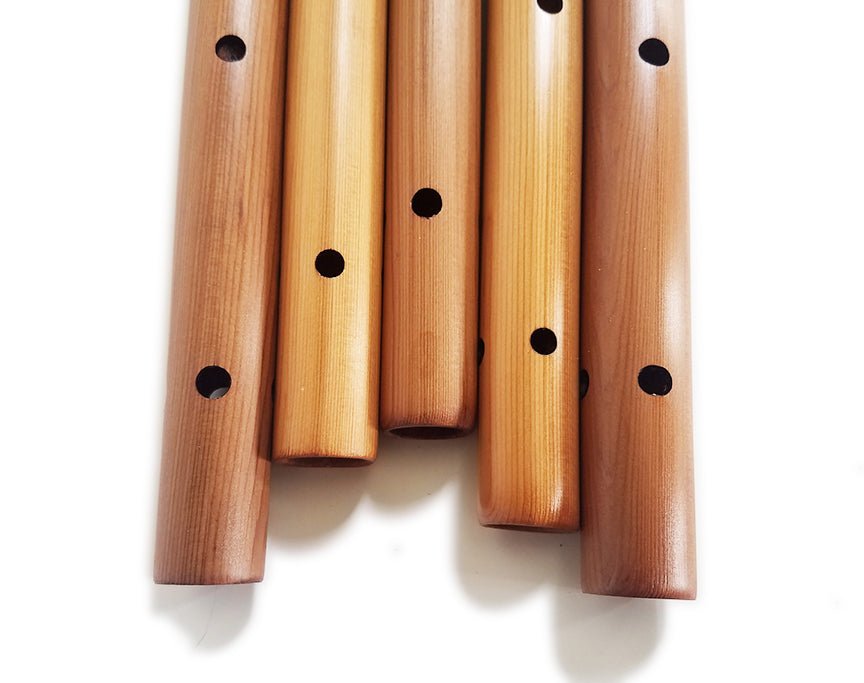 Basic Flute Key of F# -Natural Heartwood Cedar