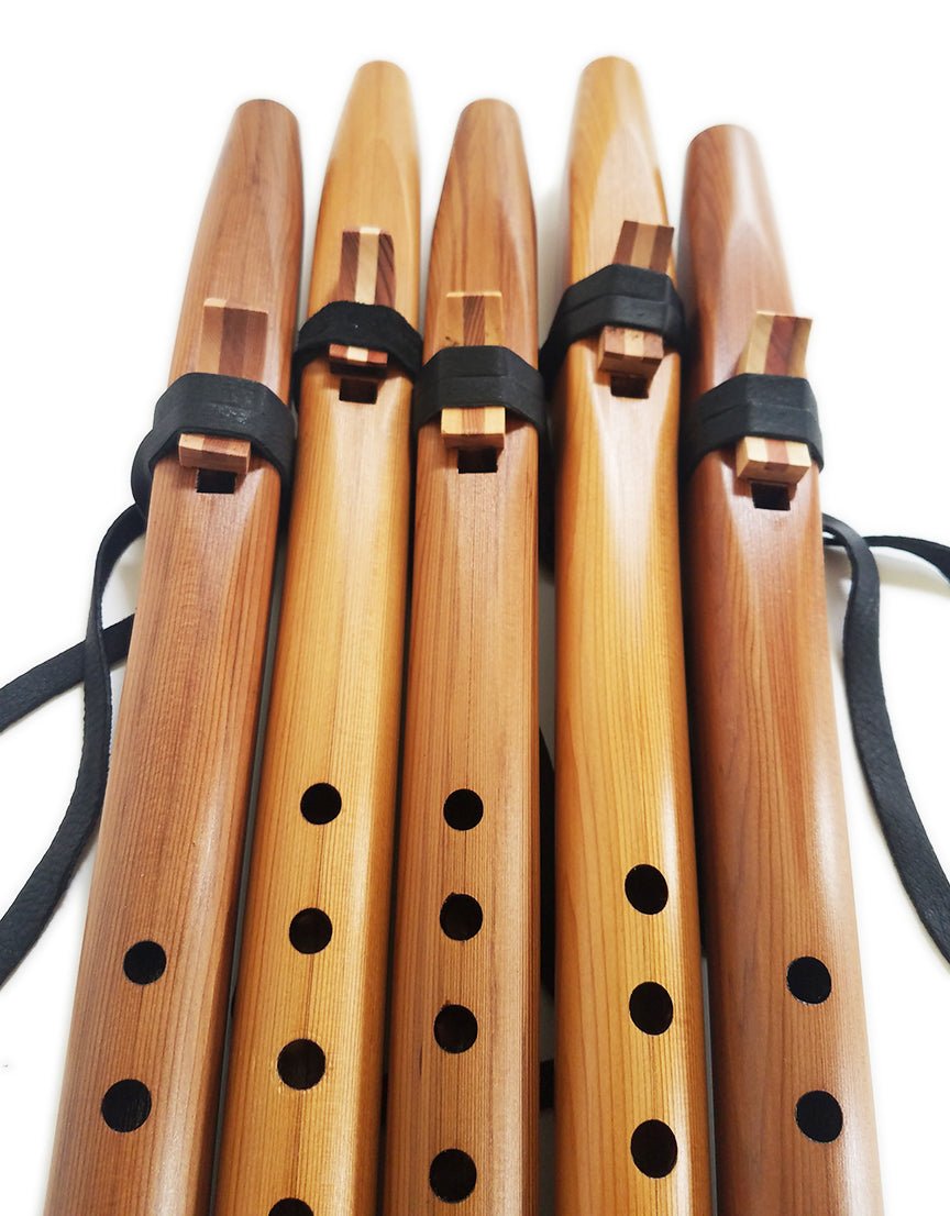 Basic Flute key of A - Natural Heartwood Cedar