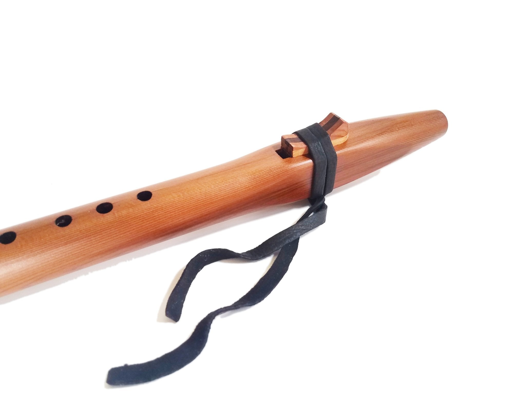 Basic Flute key of A - Natural Heartwood Cedar