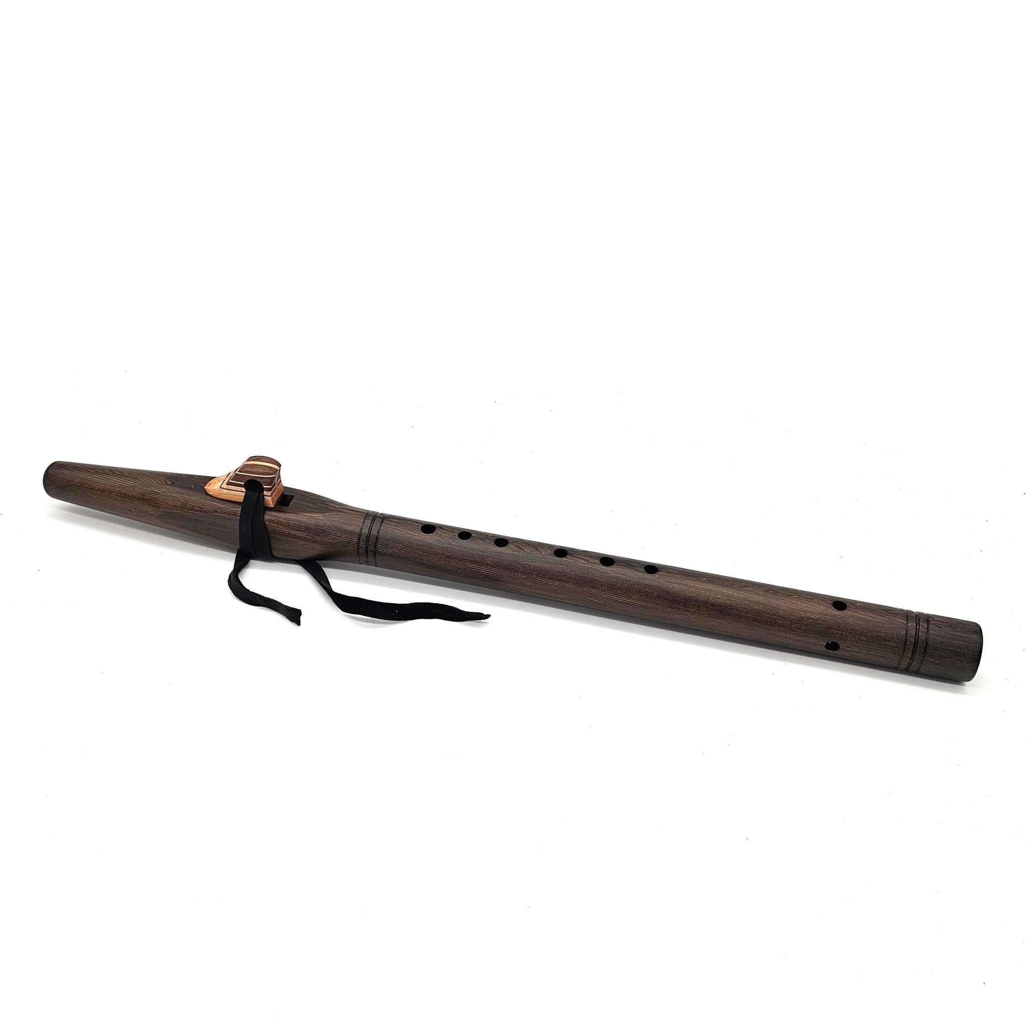 Iron Stained Native American style A 432 hz Flute – Stellar Flutes