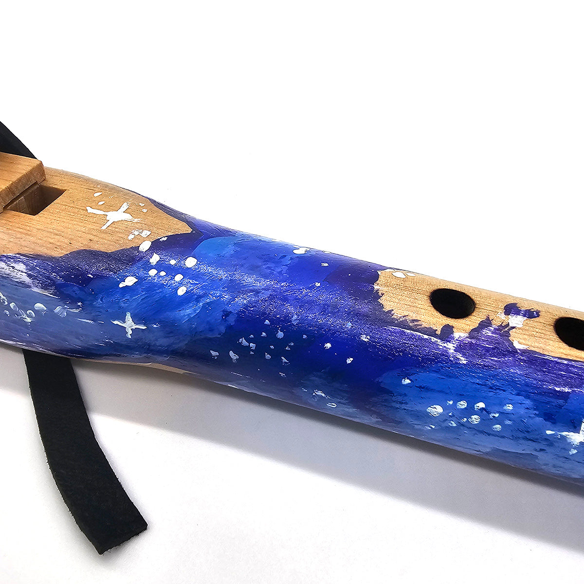 Limited Edition - Hand Painted Hemlock Native American Style A Flute