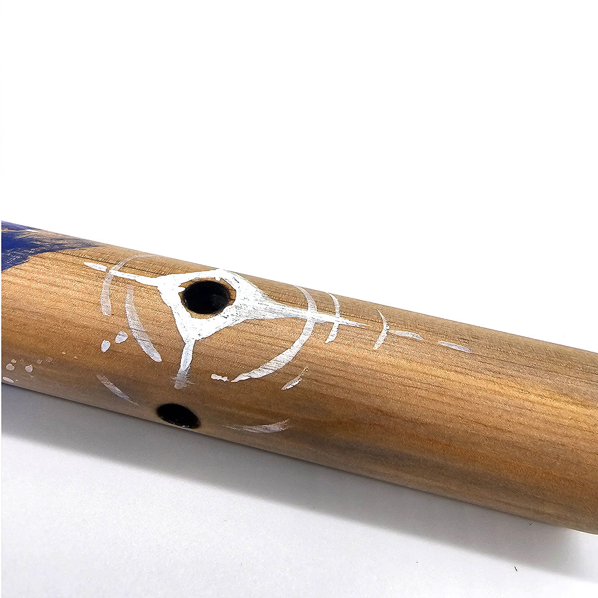 Limited Edition - Hand Painted Hemlock Native American Style A Flute