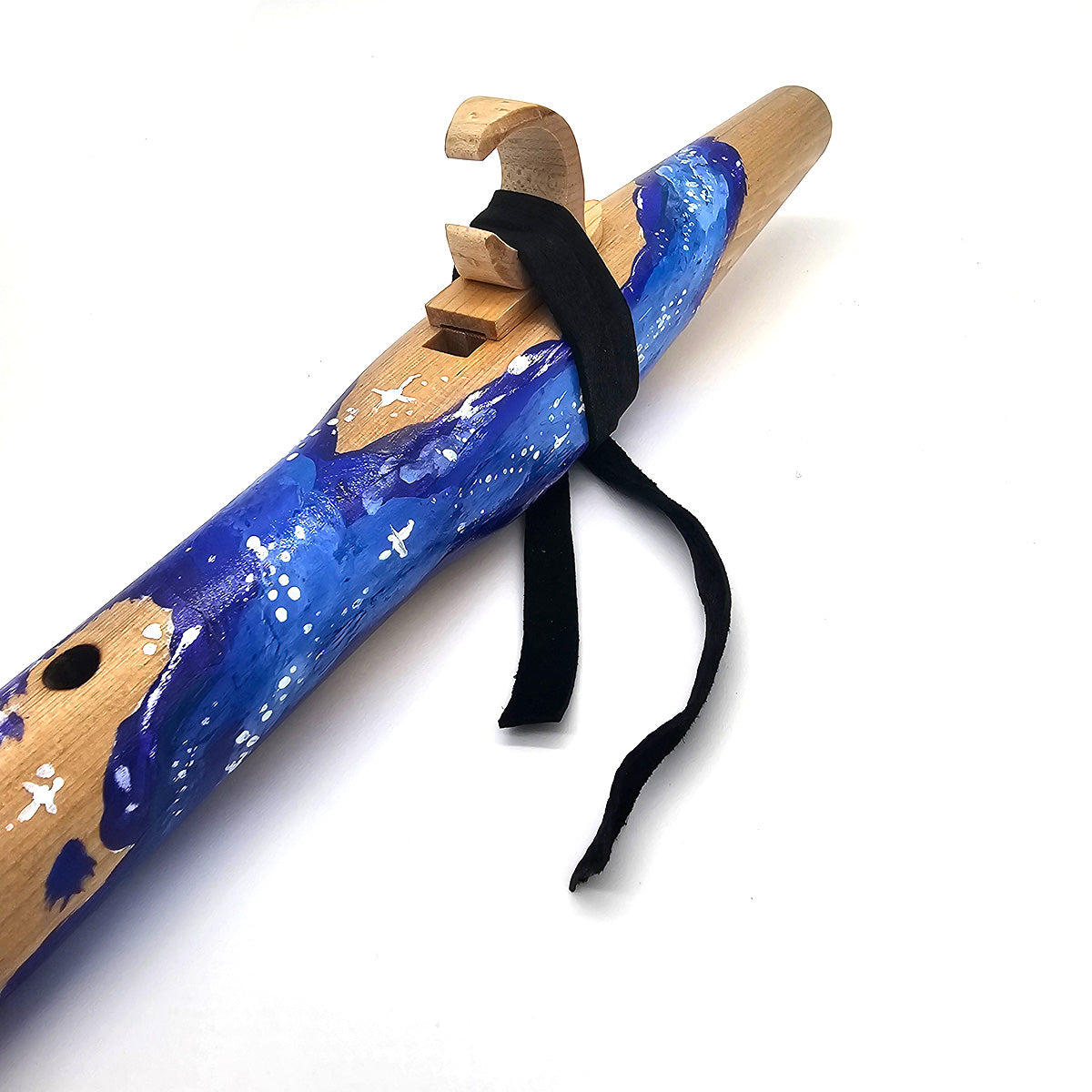 Limited Edition - Hand Painted Hemlock Native American Style A Flute