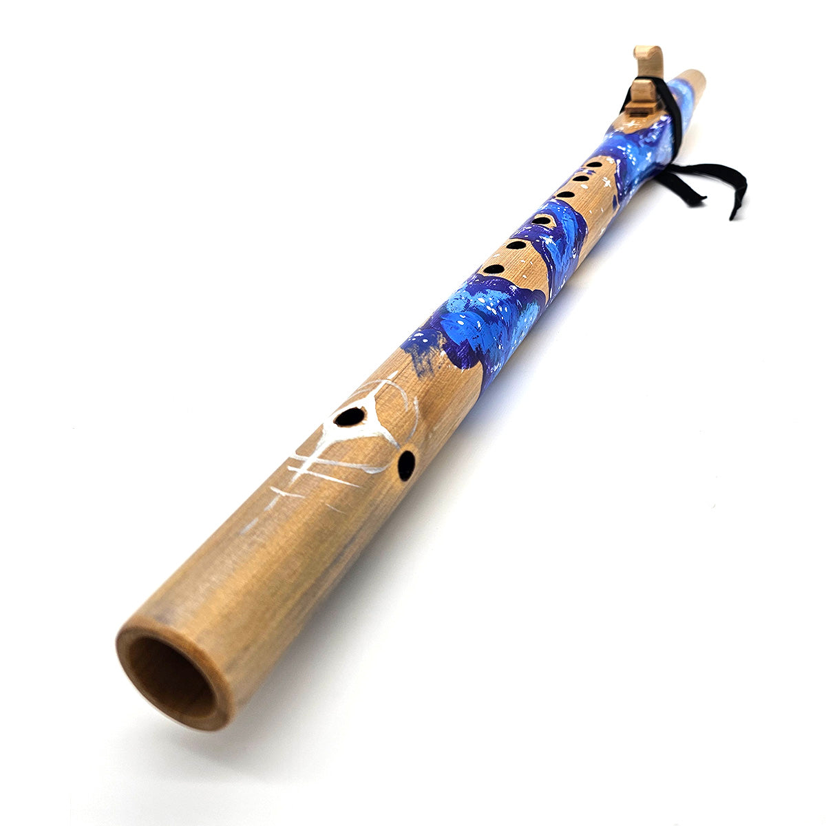 Limited Edition - Hand Painted Hemlock Native American Style A Flute