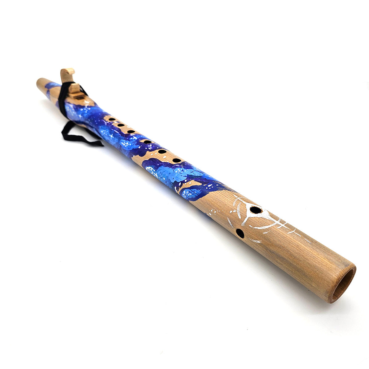 Limited Edition - Hand Painted Hemlock Native American Style A Flute