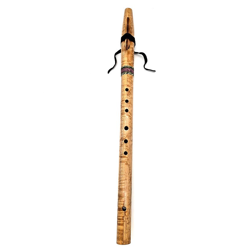 Birdseye maple Native American Style D Sharp Flute