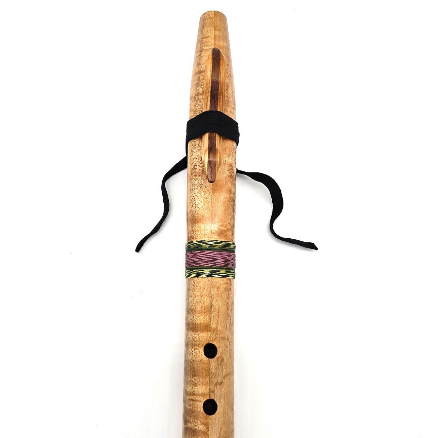 Birdseye maple Native American Style D Sharp Flute