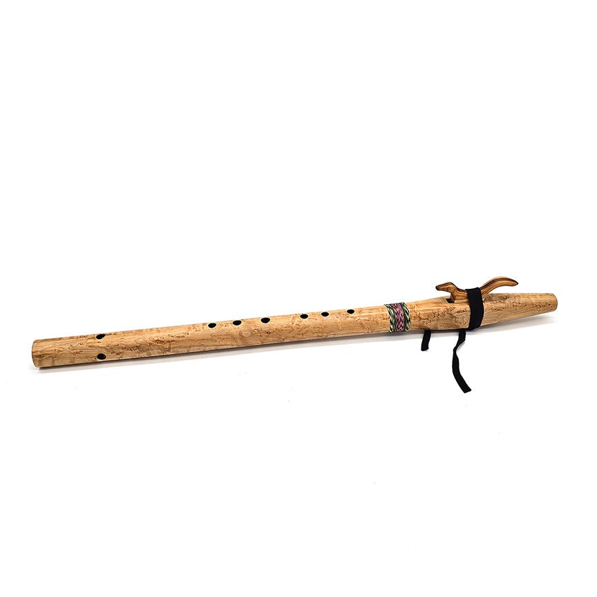 Birdseye maple Native American Style D Sharp Flute
