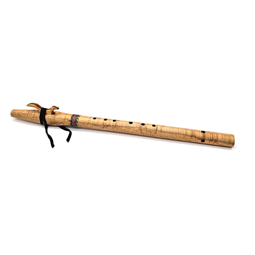 Birdseye maple Native American Style D Sharp Flute