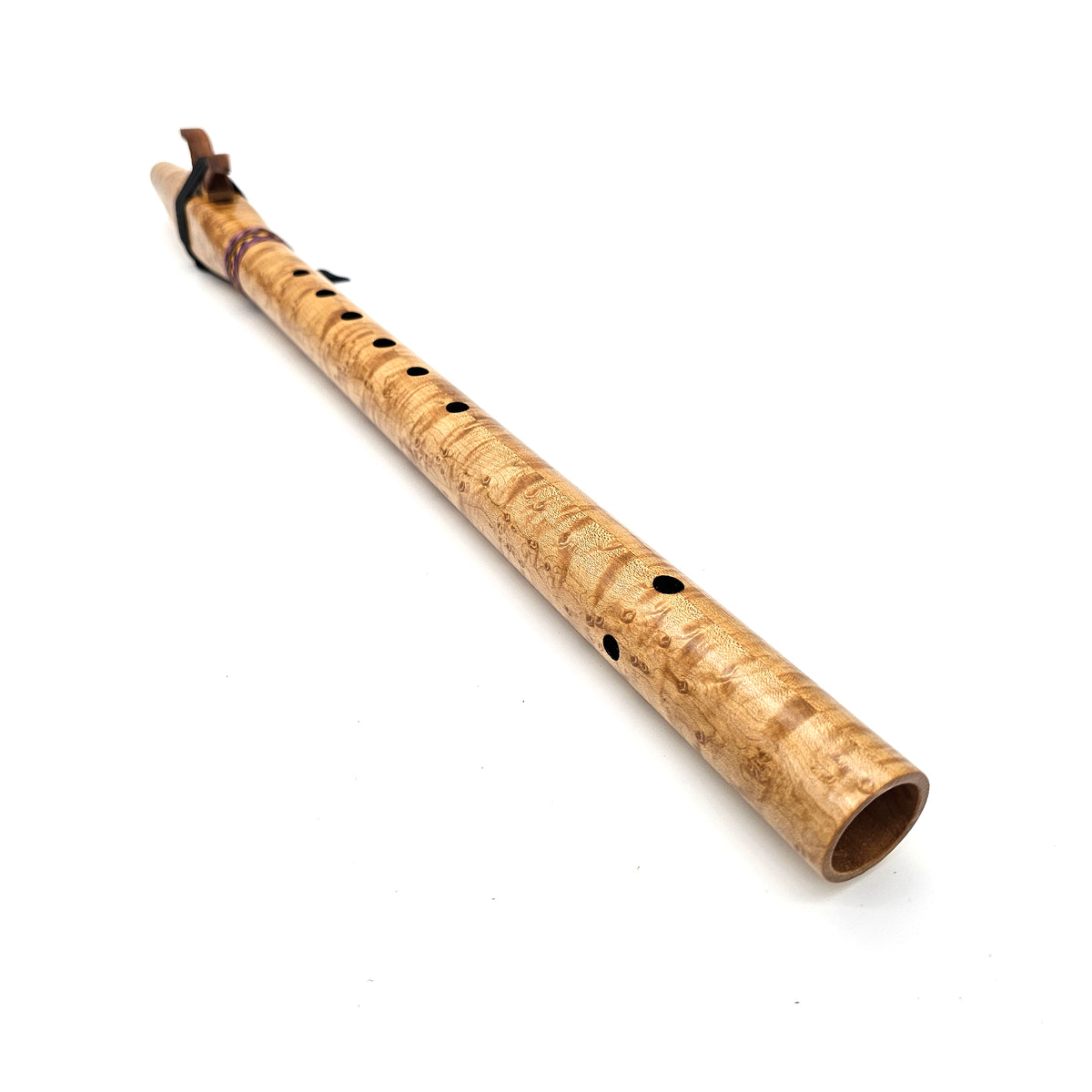 Birdseye Maple Native American Style E Flute