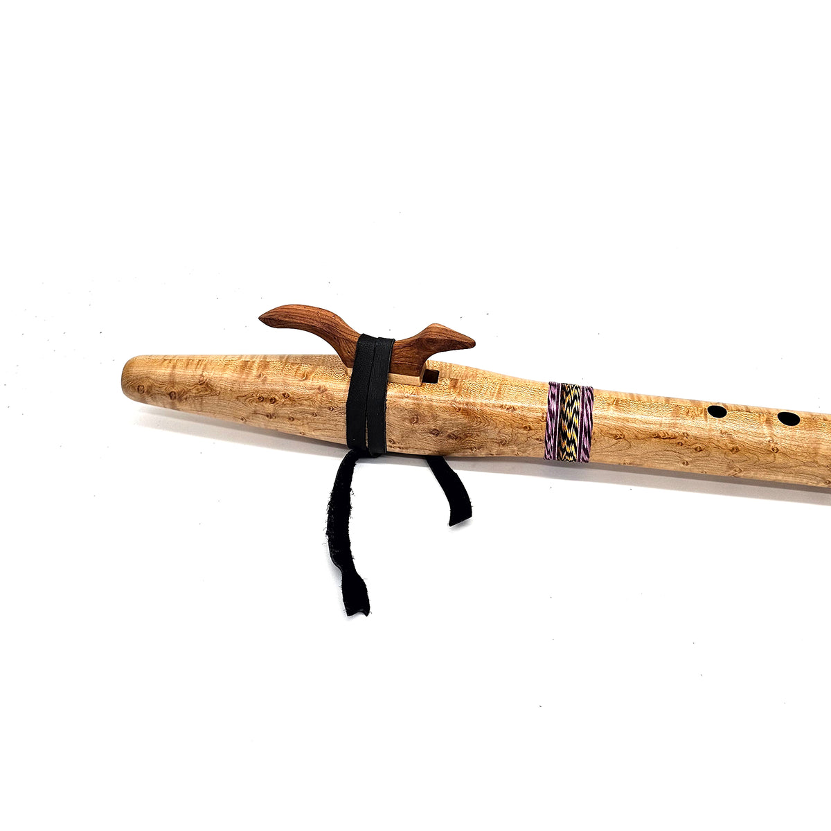 Birdseye Maple Native American Style E Flute