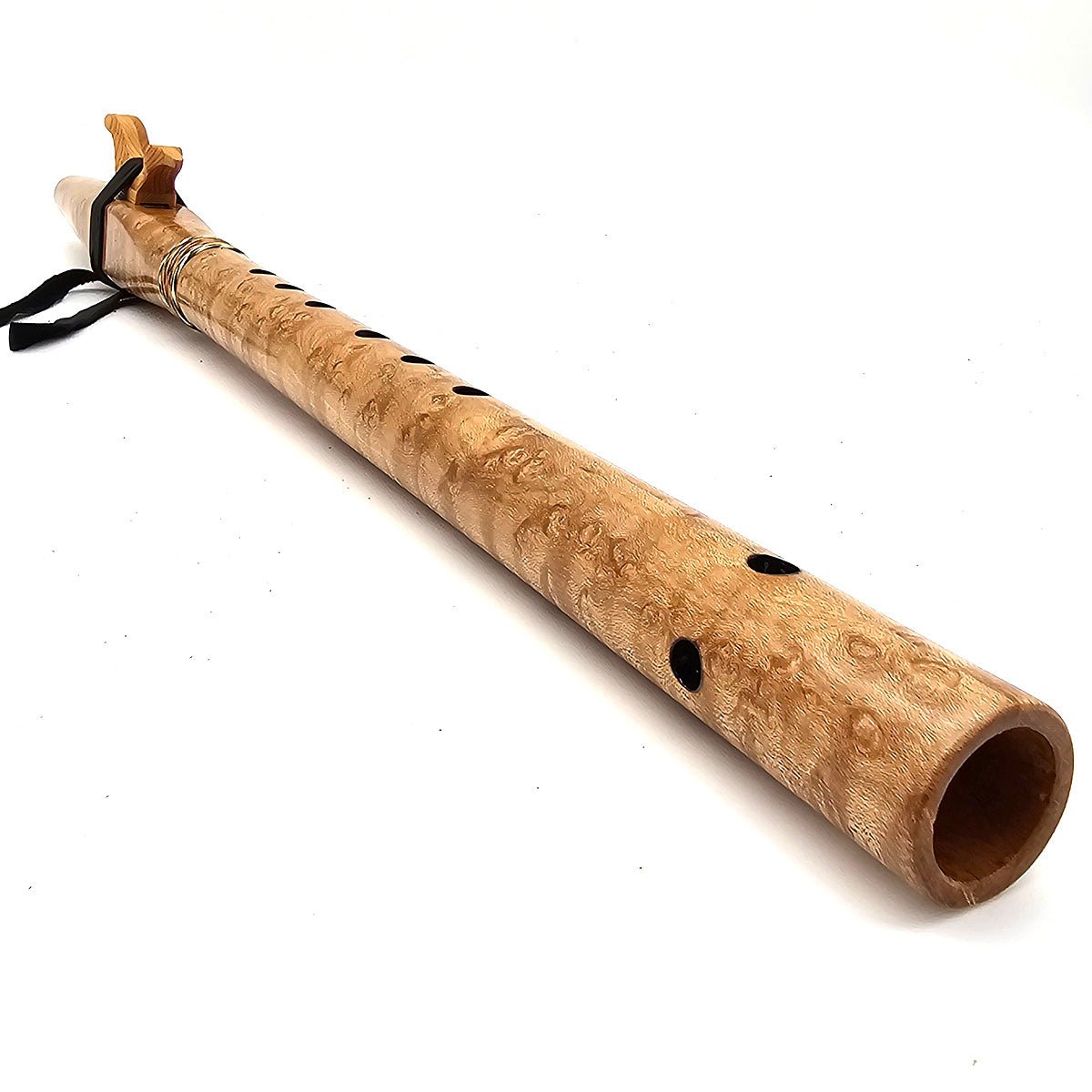 Birdseye Maple Native American Style F Sharp Flute