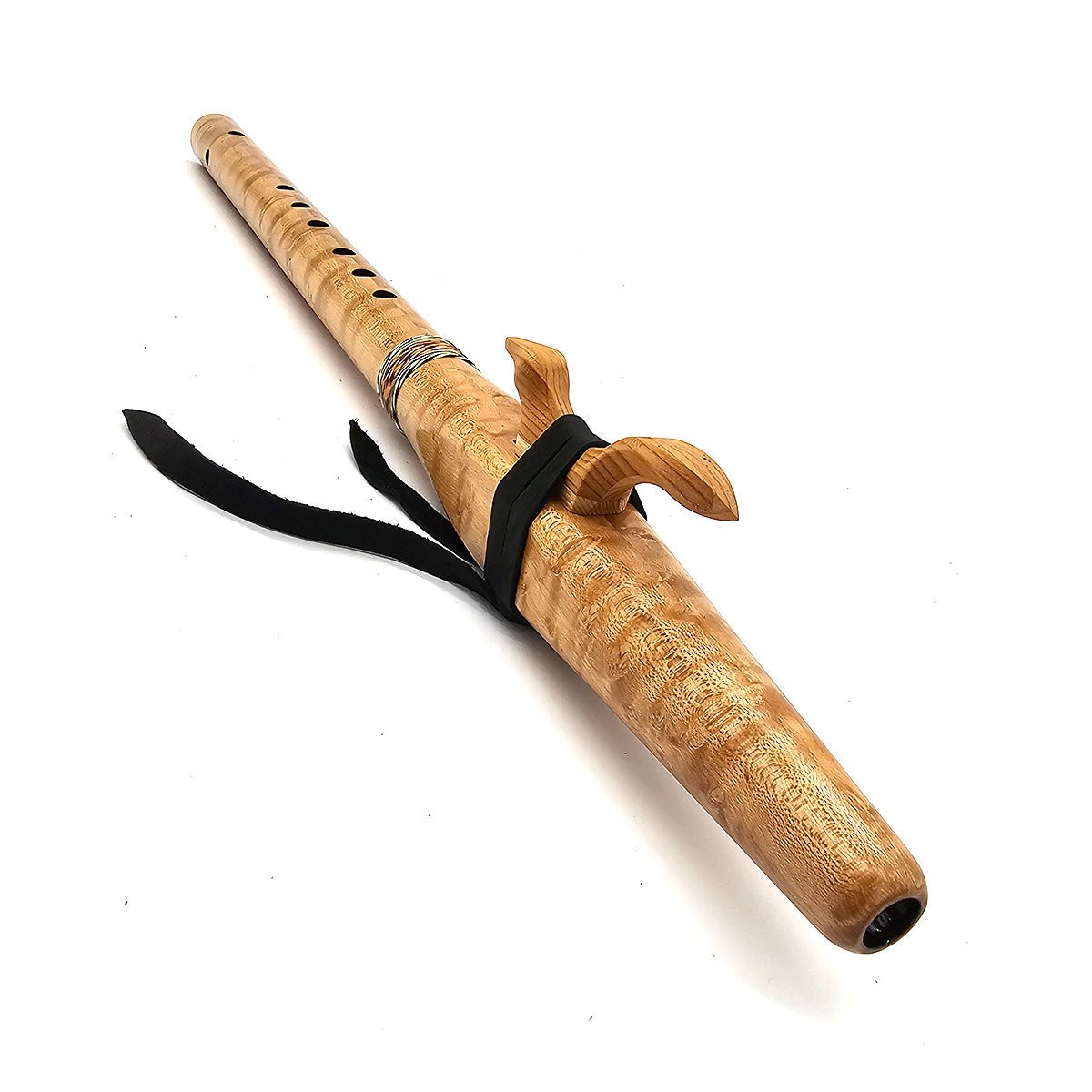 Birdseye Maple Native American Style F Sharp Flute