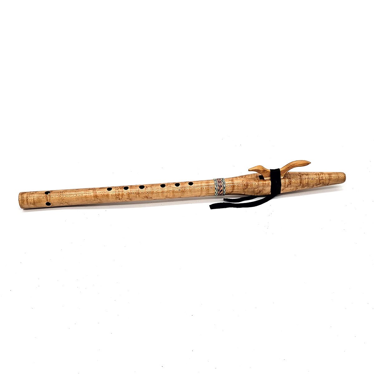 Birdseye Maple Native American Style F Sharp Flute