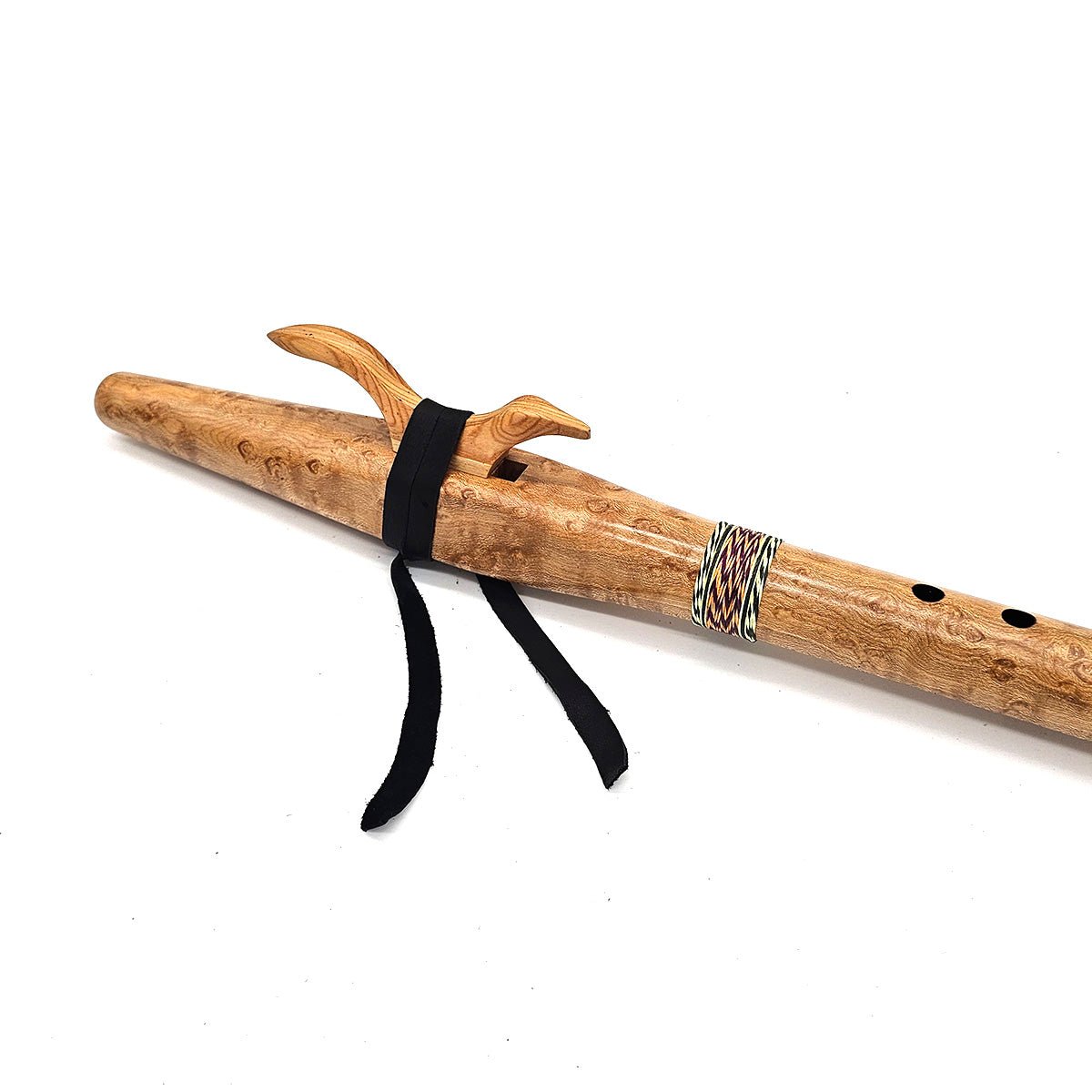 Birdseye Maple Native American Style F Sharp Flute