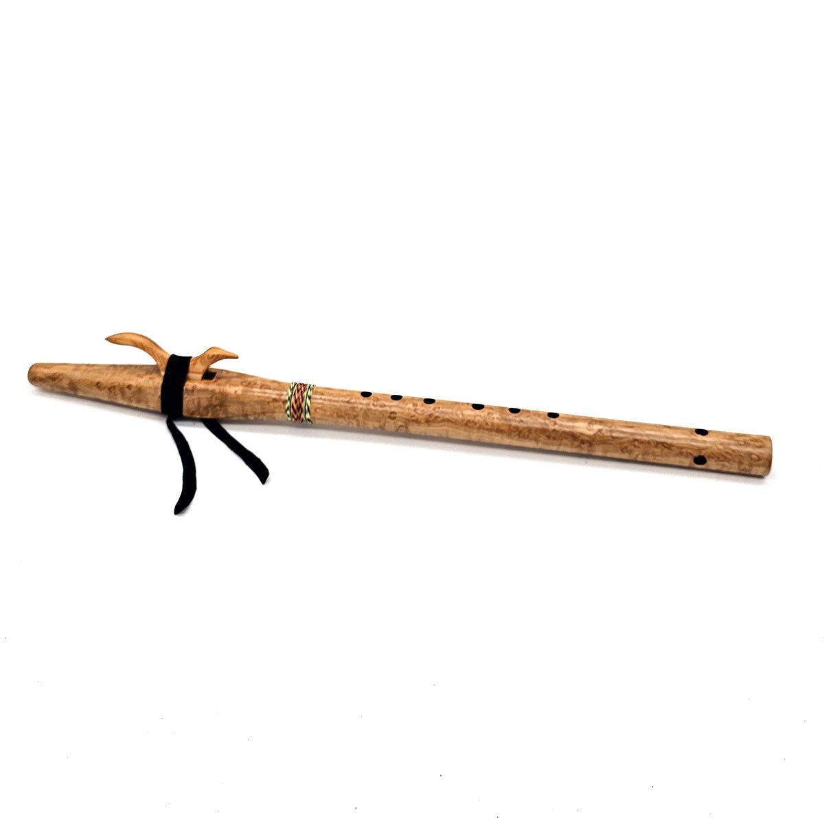 Birdseye Maple Native American Style F Sharp Flute