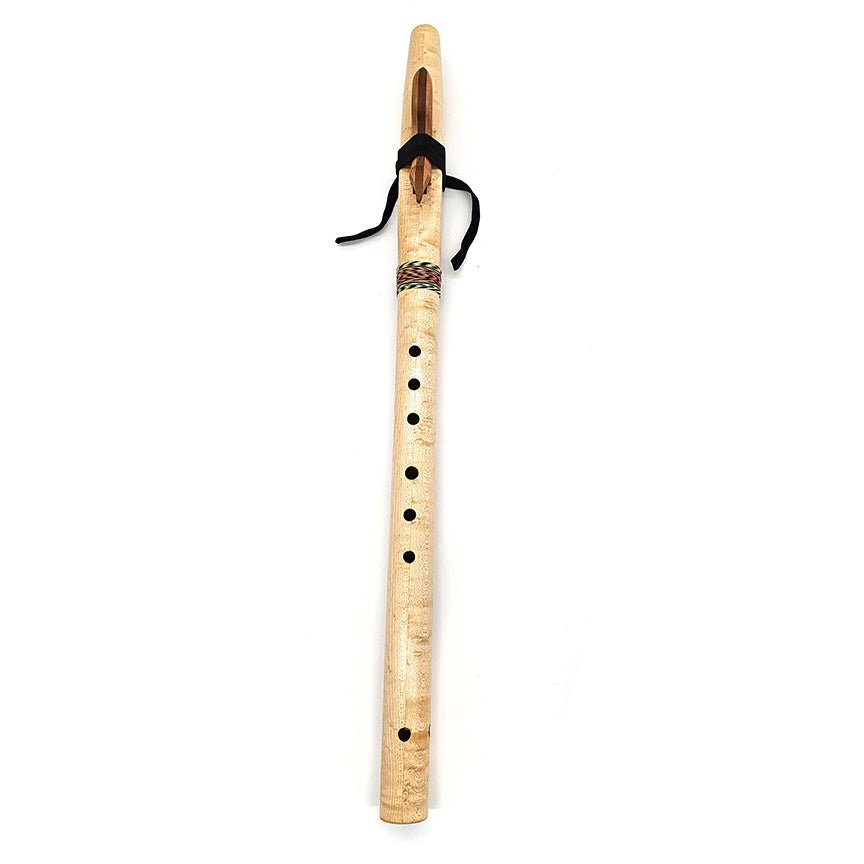 Birdseye Maple Native American Style F Sharp Flute