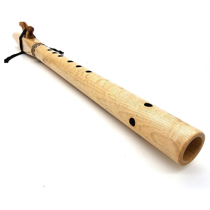 Birdseye Maple Native American Style F Sharp Flute