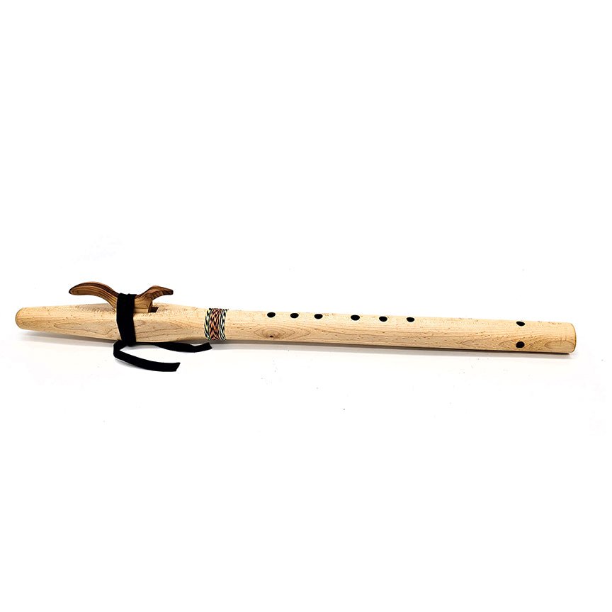 Birdseye Maple Native American Style F Sharp Flute