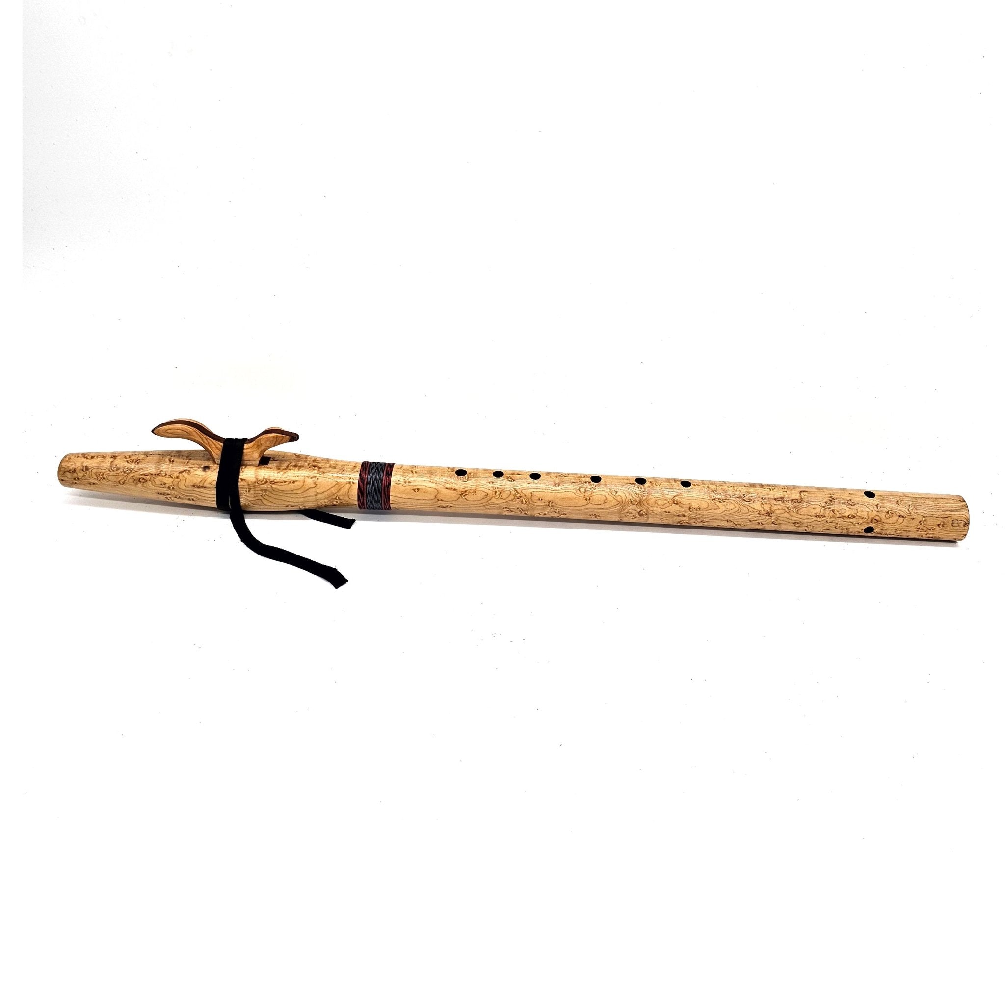 Birdseye maple Native American style D flute –#6032