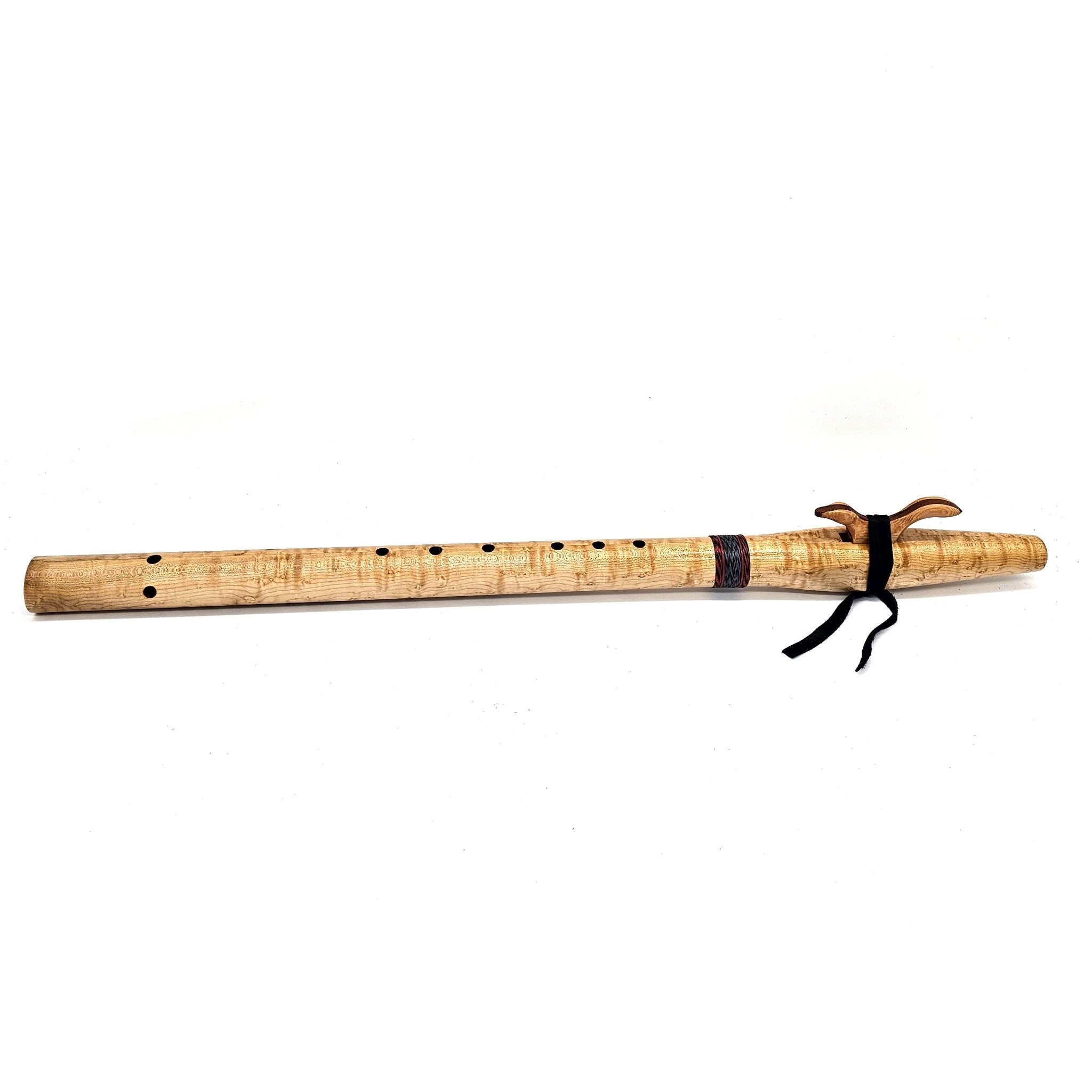 Birdseye maple Native American style D flute –#6032