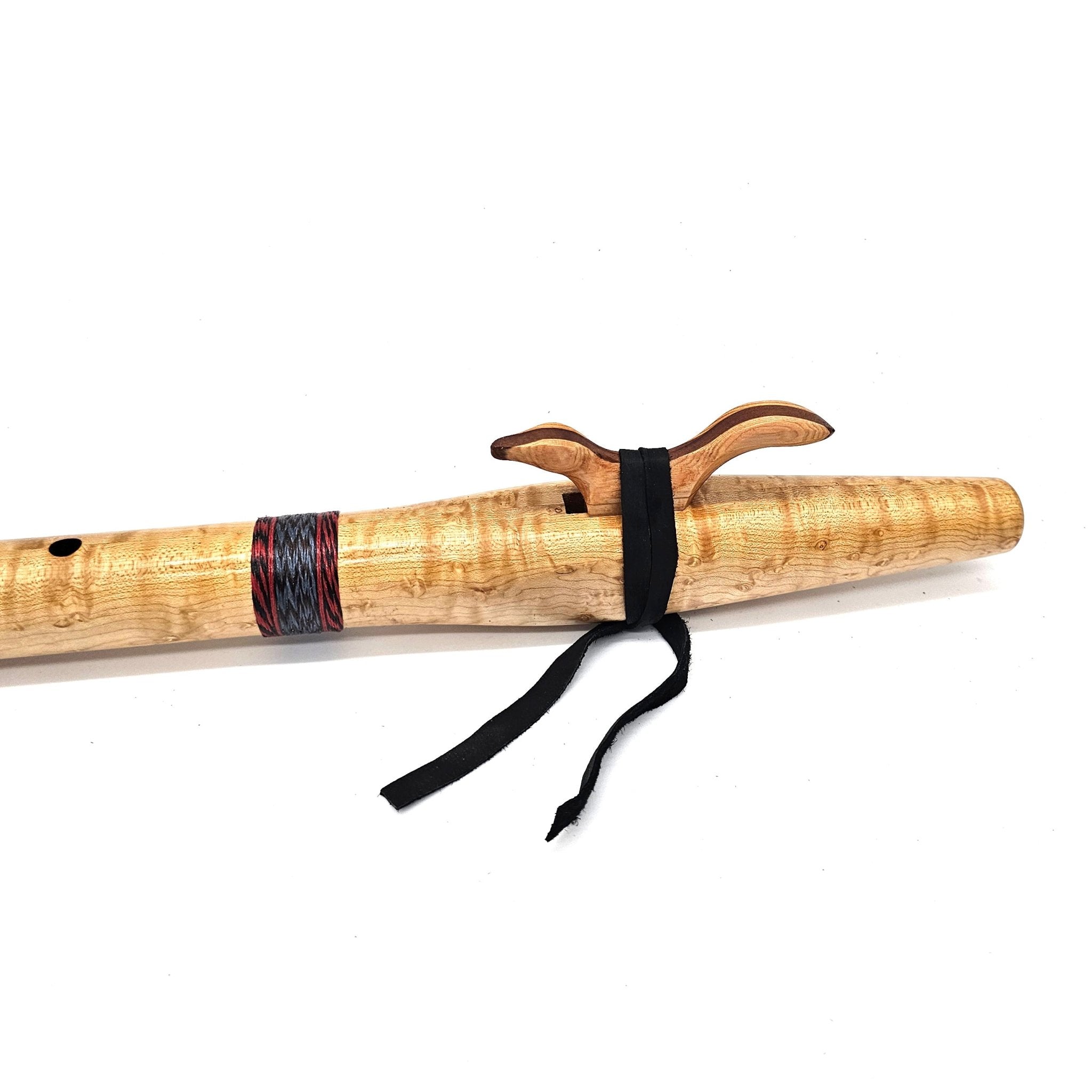 Birdseye maple Native American style D flute –#6032