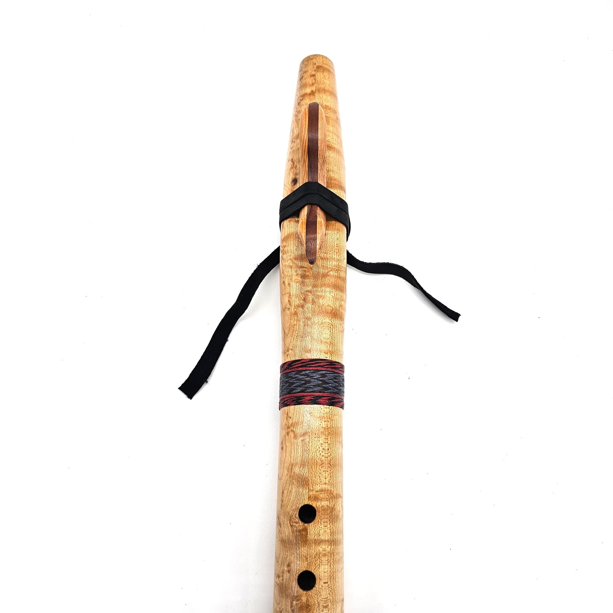 Birdseye maple Native American style D flute –#6032