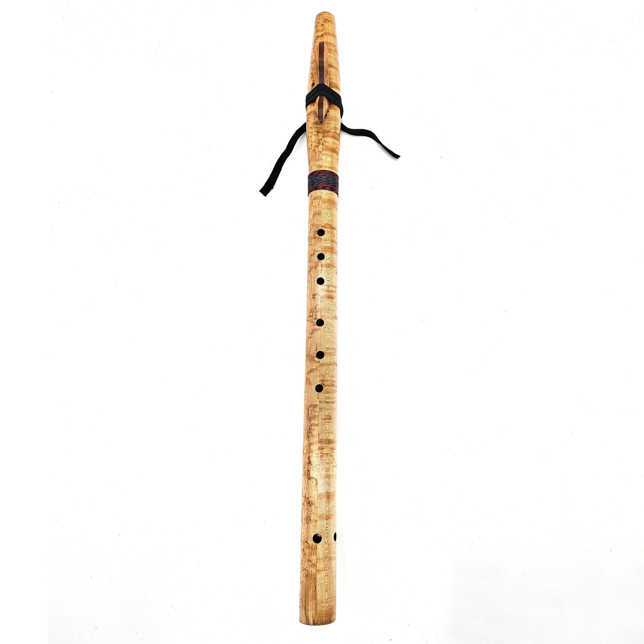 Birdseye maple Native American style D flute –#6032
