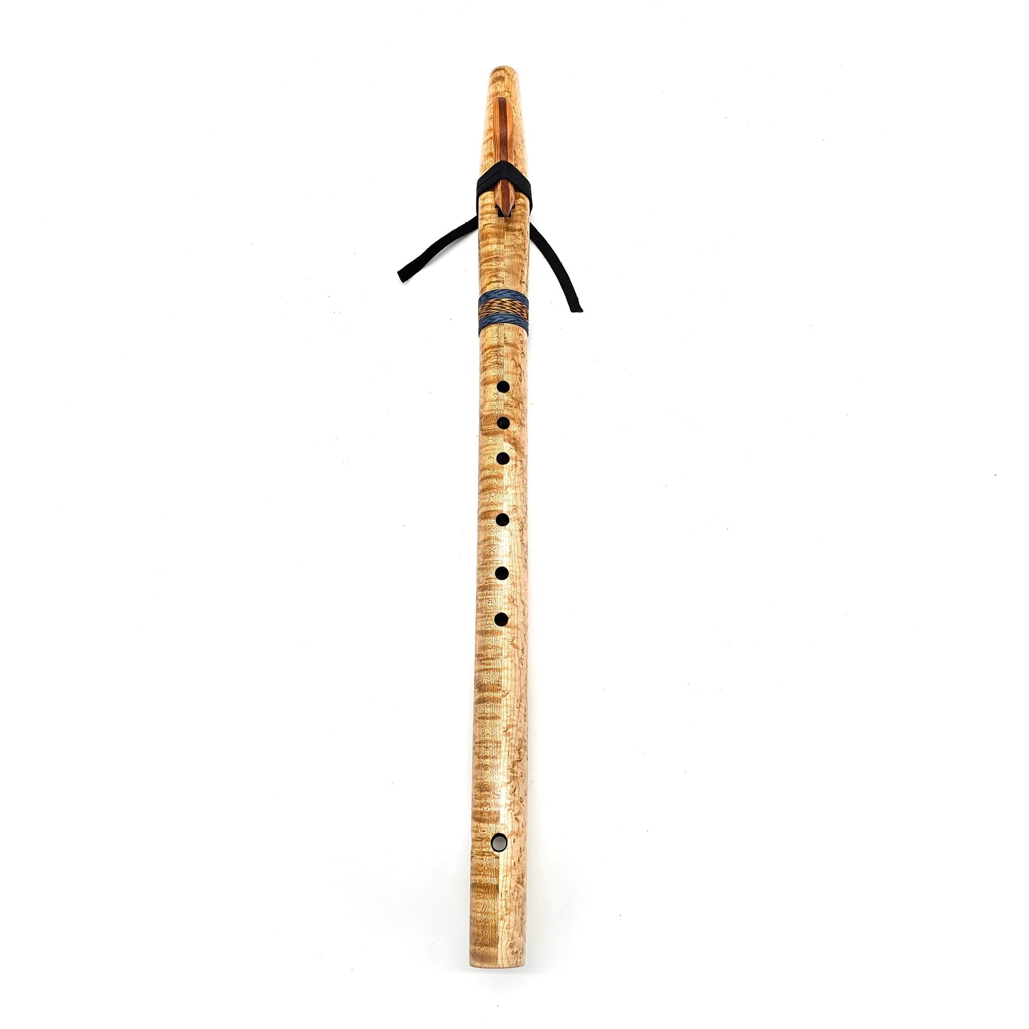 Birdseye maple Native American style D flute –#0419