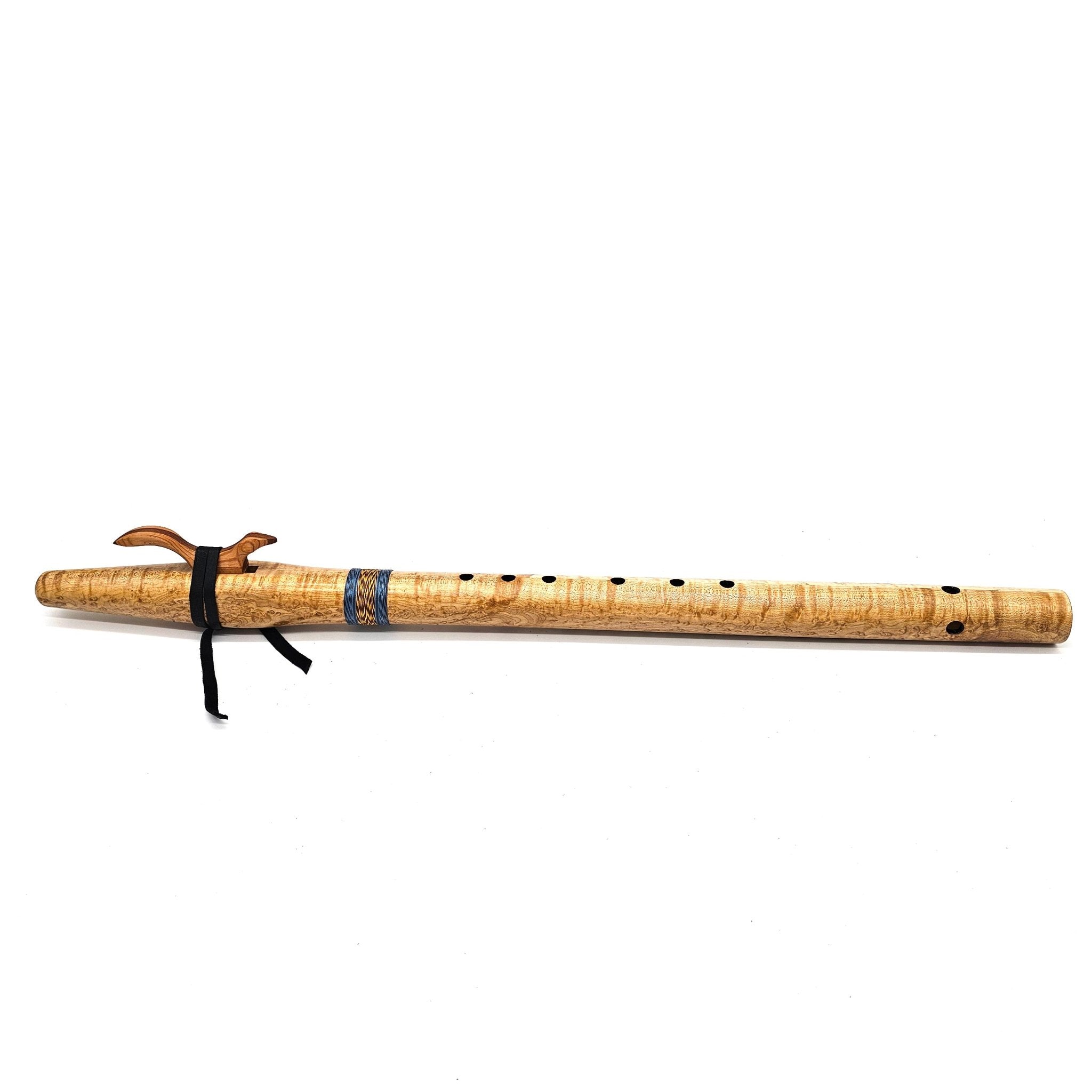 Birdseye maple Native American style D flute –#0419