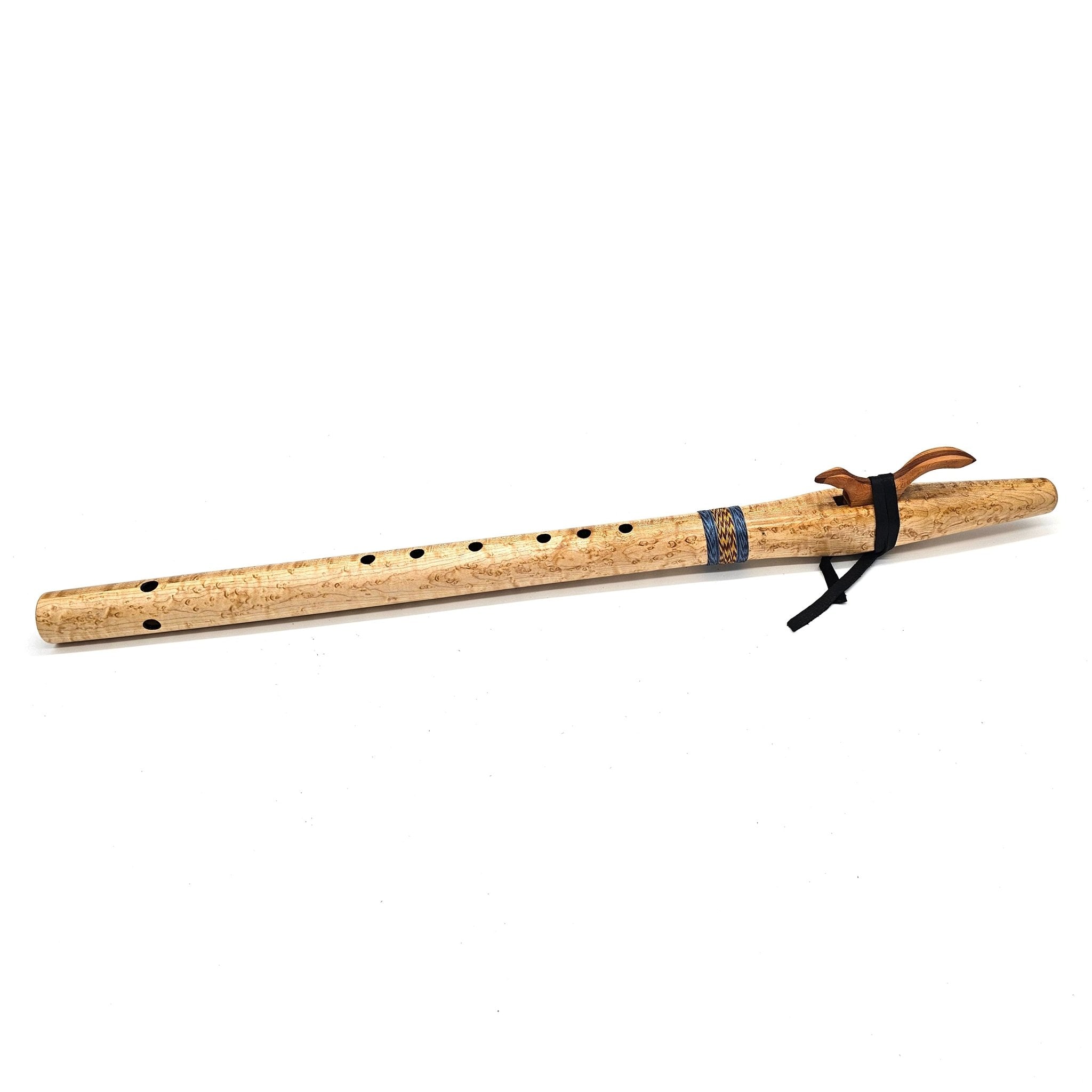 Birdseye maple Native American style D flute –#0419