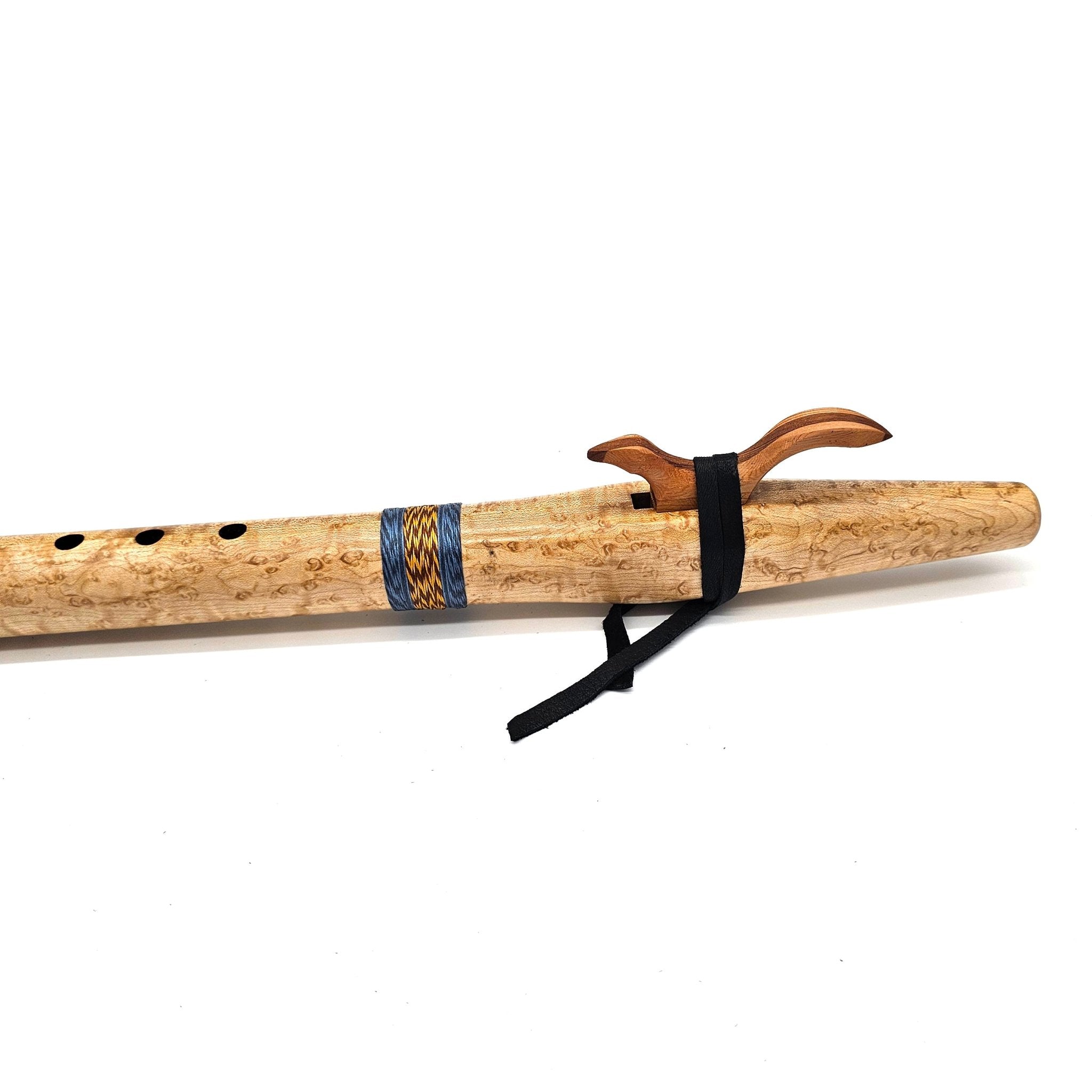Birdseye maple Native American style D flute –#0419