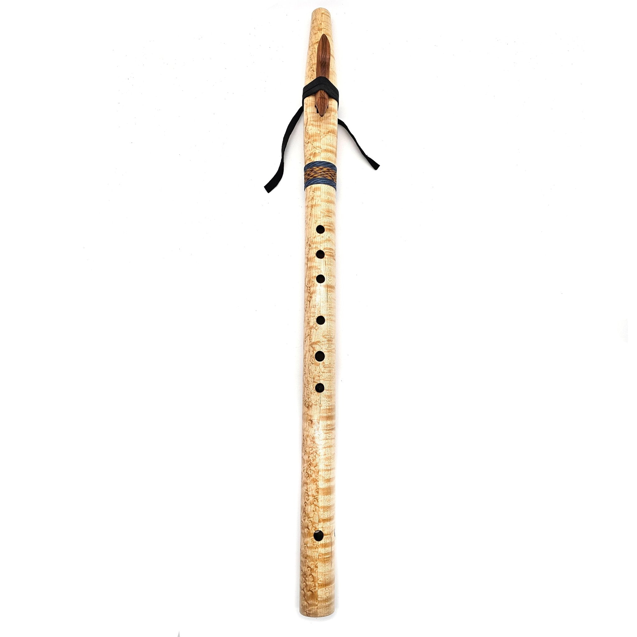 Birdseye maple Native American style D flute –#0419